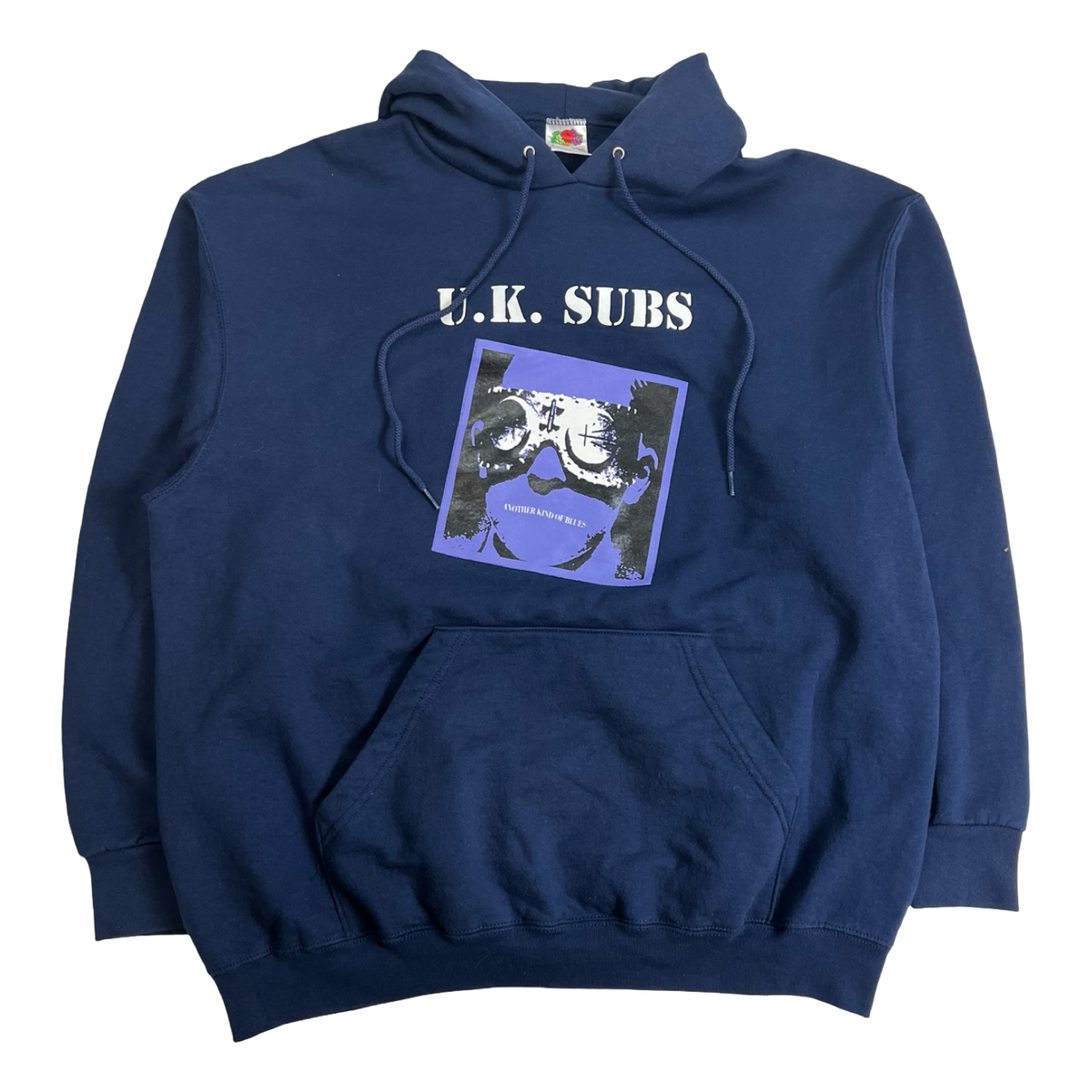 U.K. Subs Another Kind of Blues Pullover Hoodie Blue