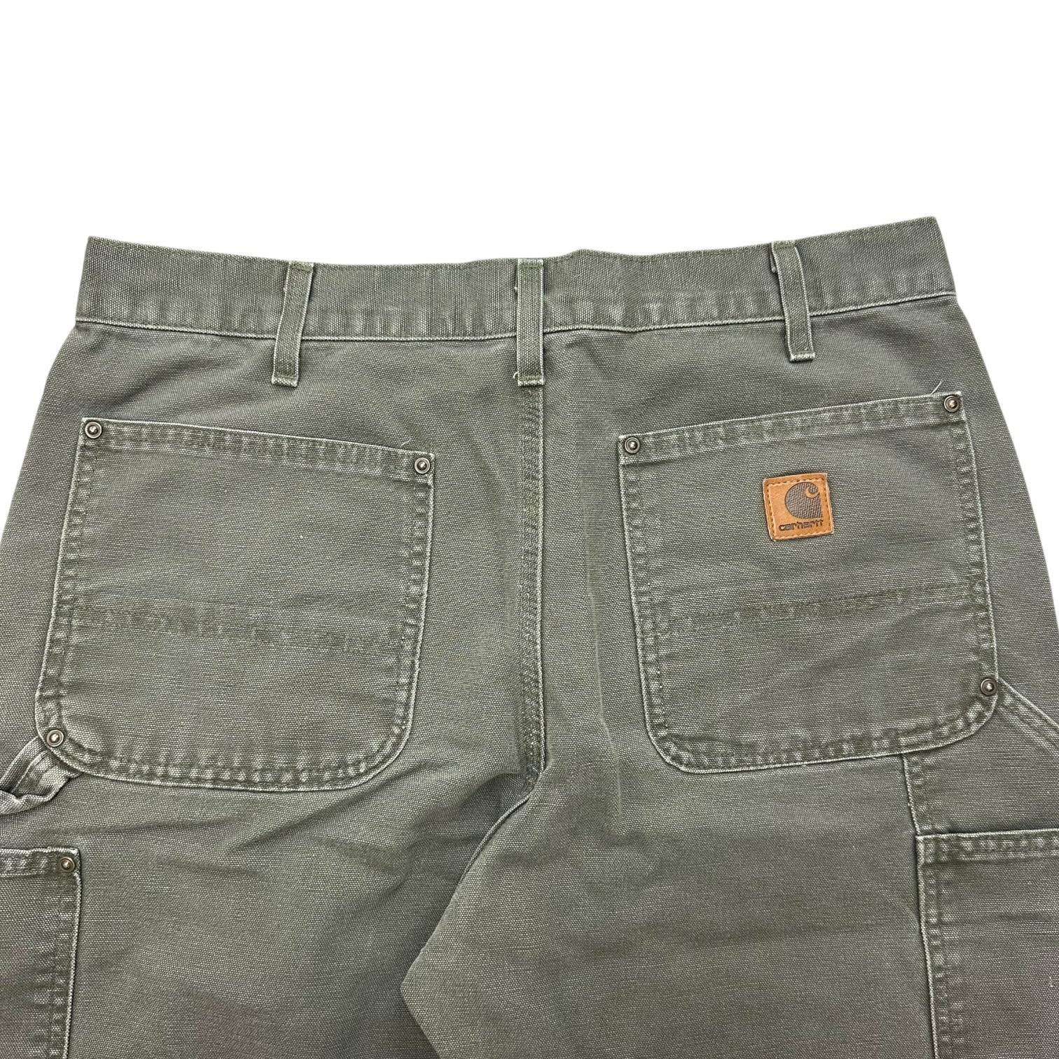 Vintage Carhartt Double Kee Pants Green