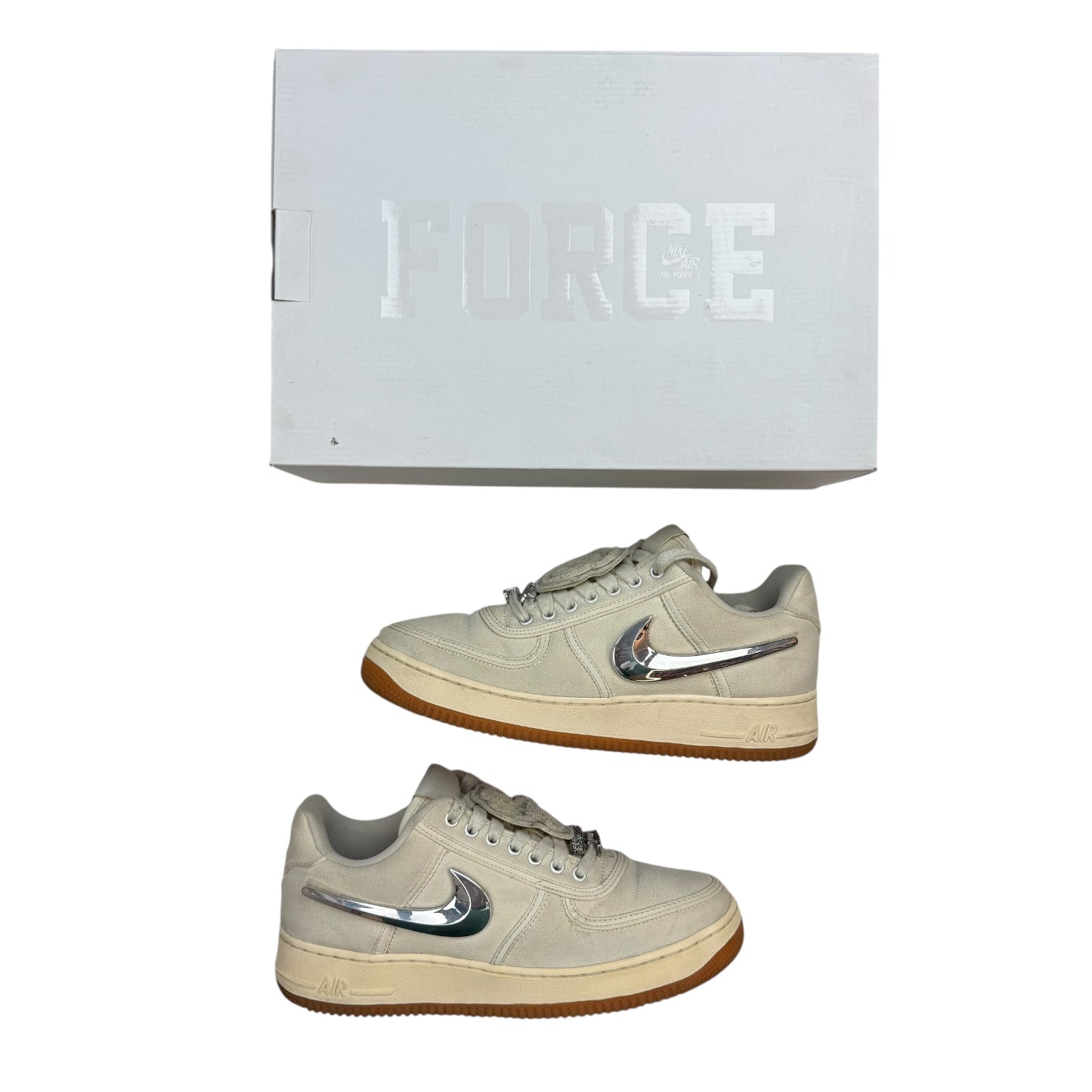 Nike Air Force 1 Low Travis Scott Sail (Used)