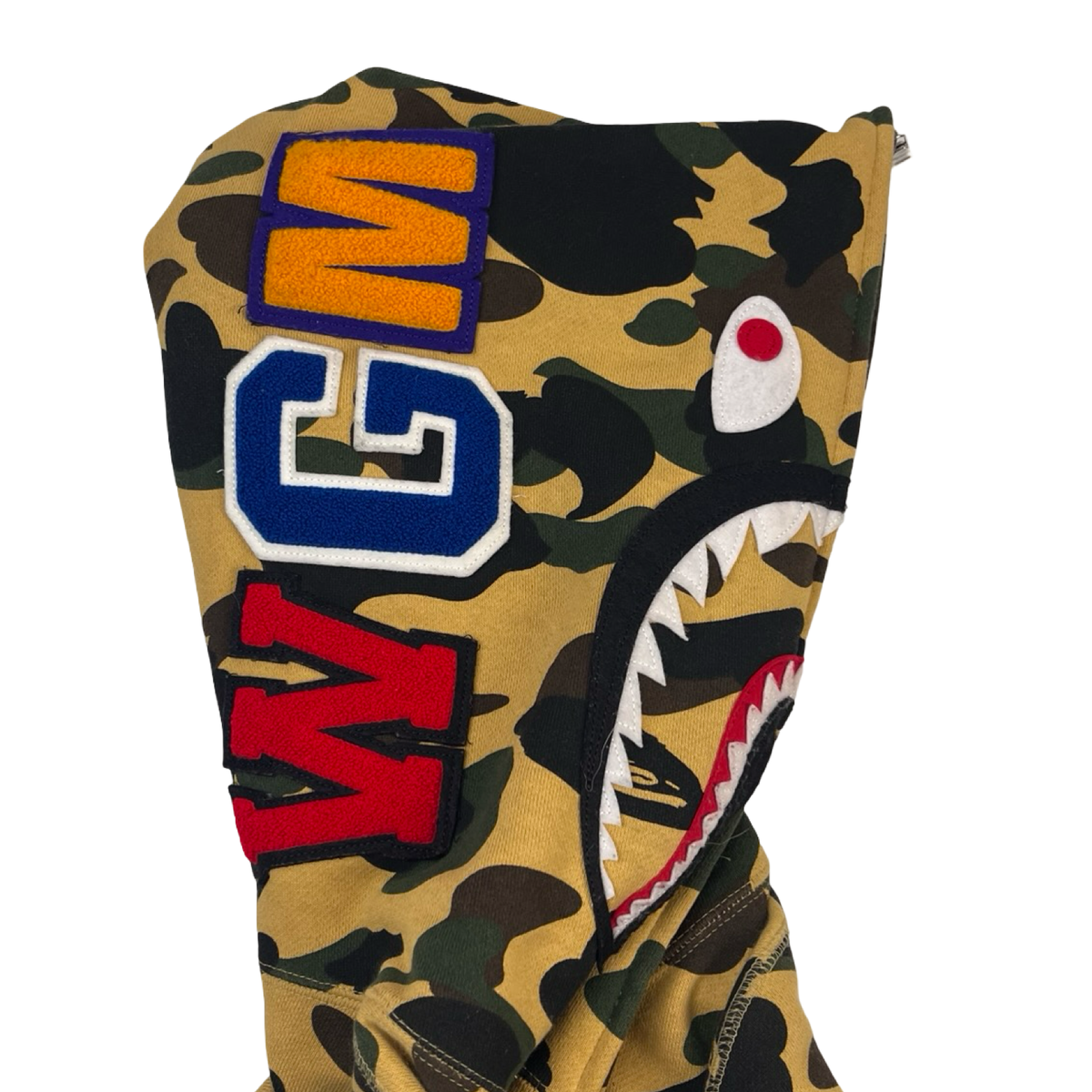 BAPE A Bathing Ape Camo Shark Ful-Zip Hoodie