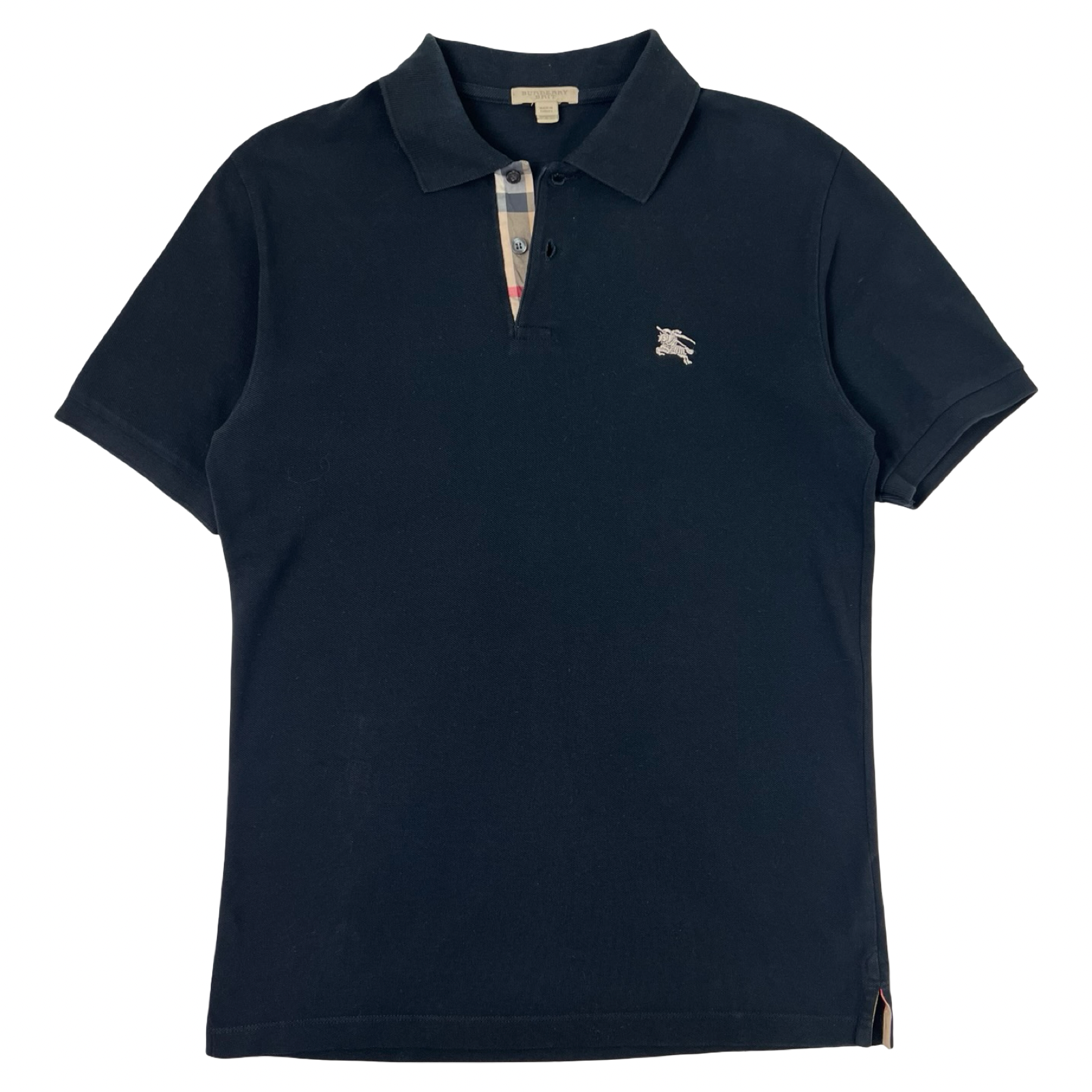 Burberry Brit Short Sleeve Polo Shirt Black