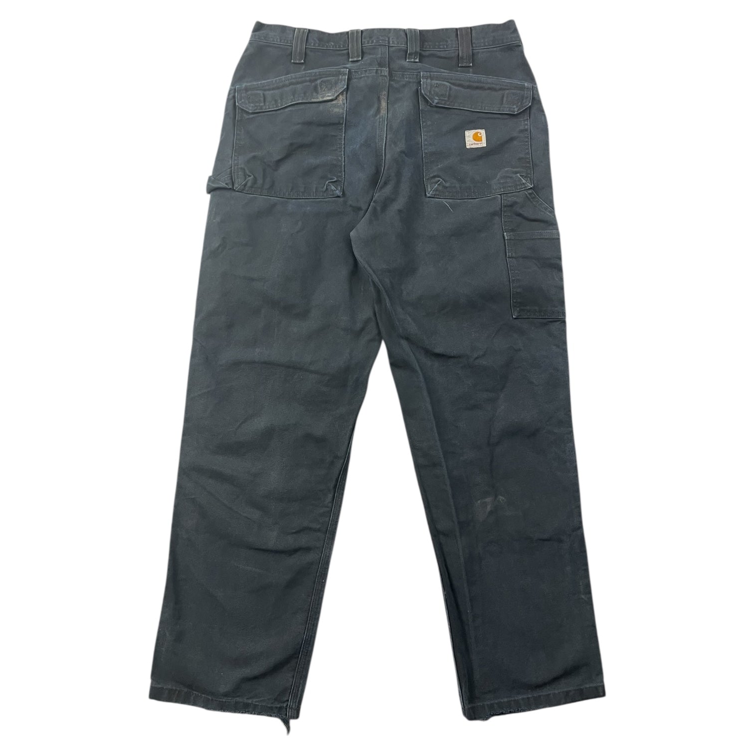 Vintage Carhartt Double Knee Tactical Pants Black