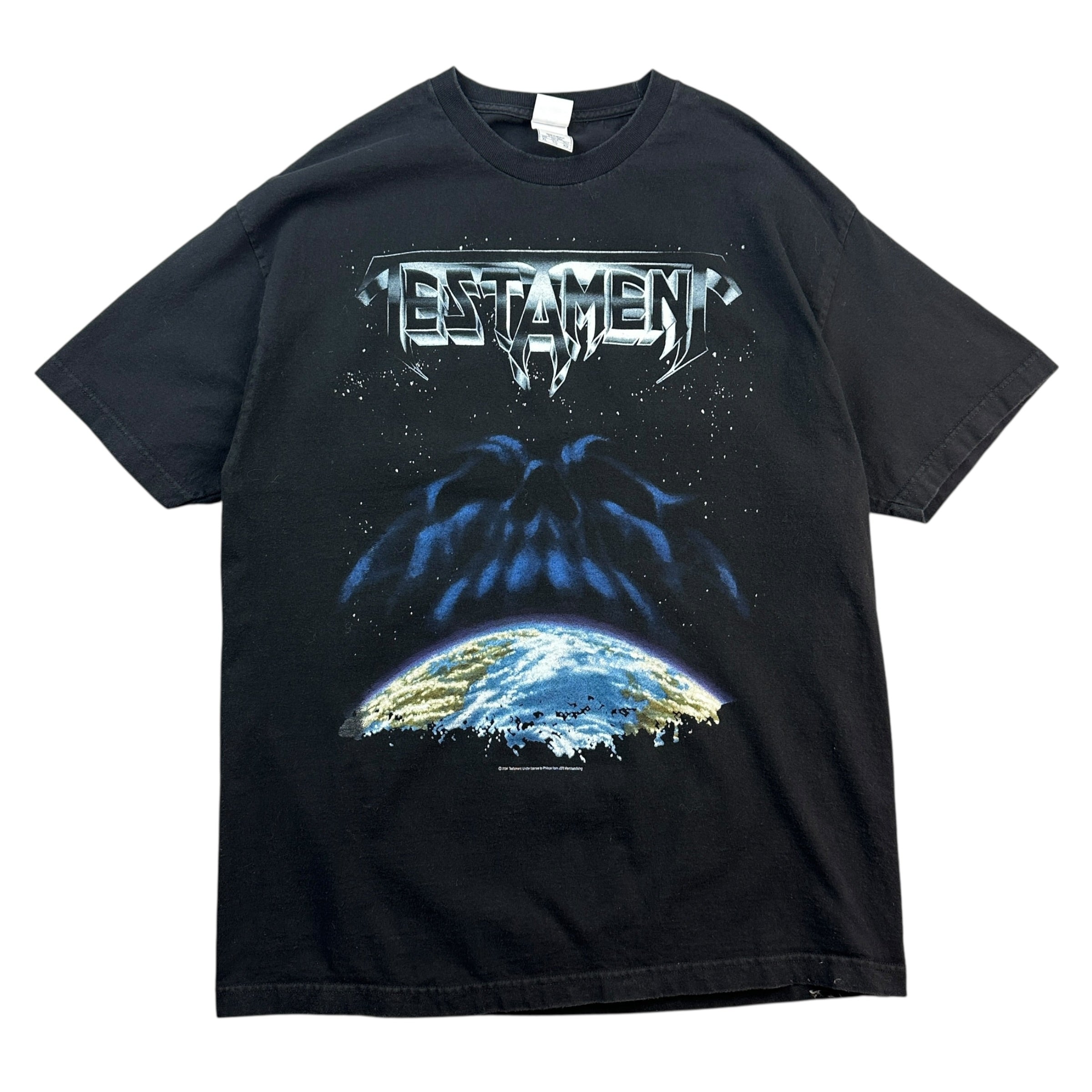 2004 Testament The New Order Tour Tee Black
