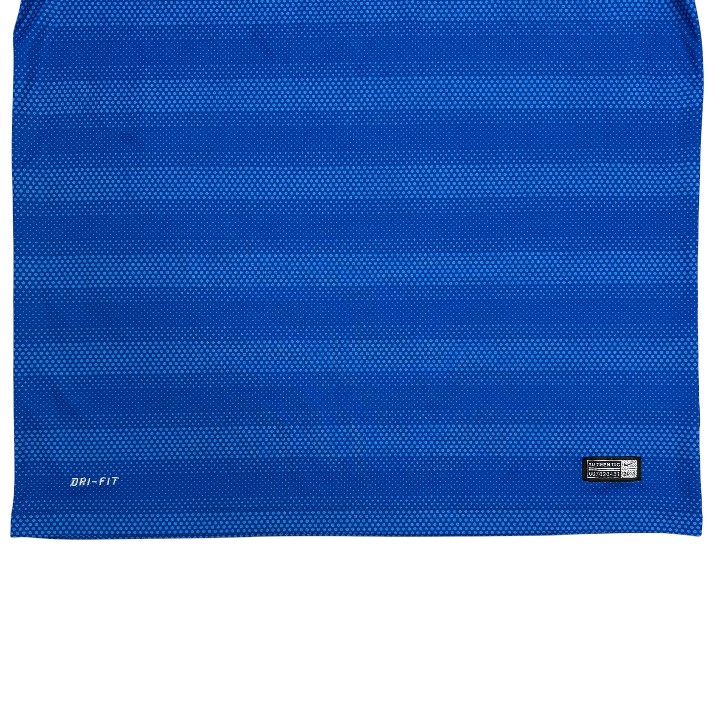 2014 Nike Brazil World Cup Away Jersey Blue