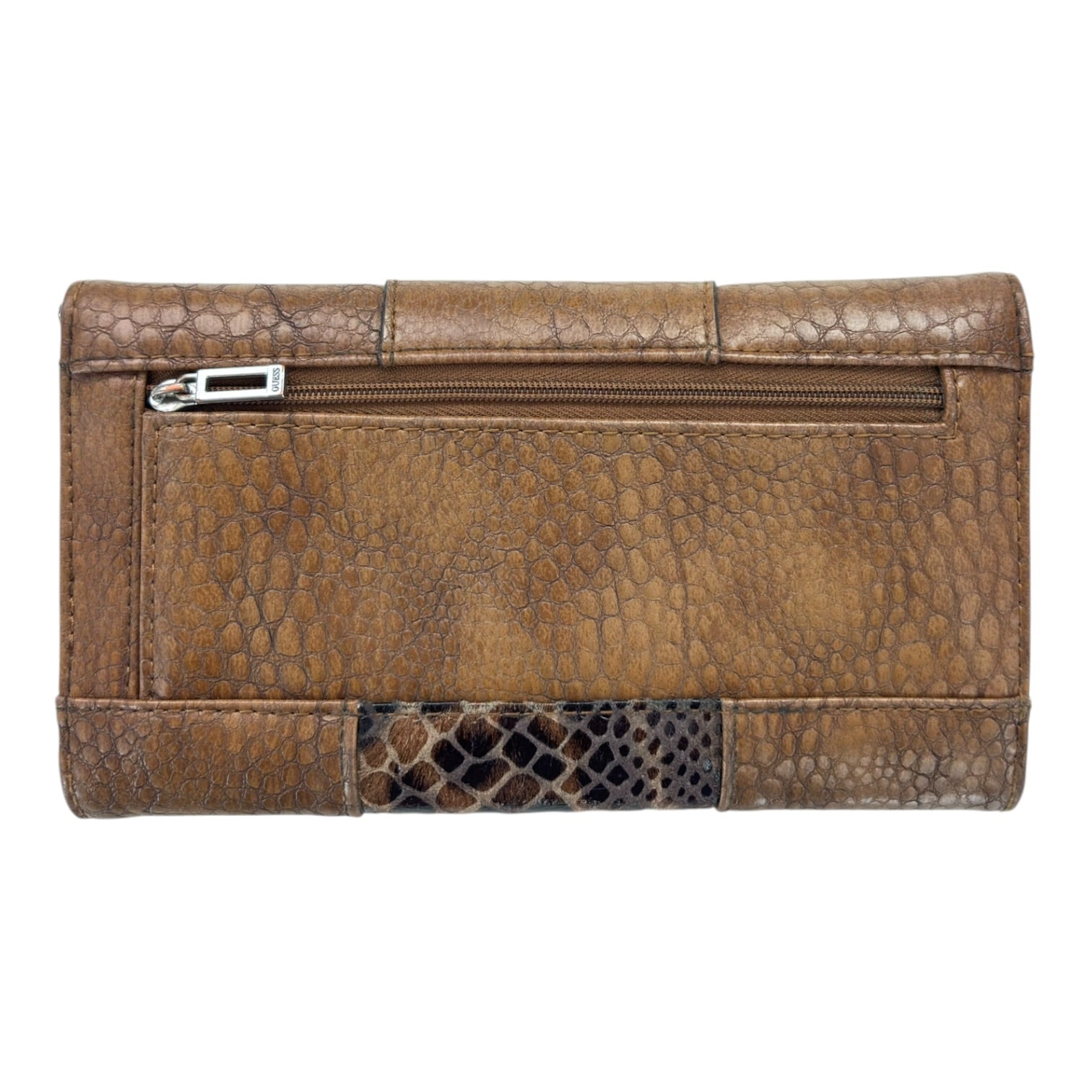 (W) Y2K Guess Snake Print Wallet