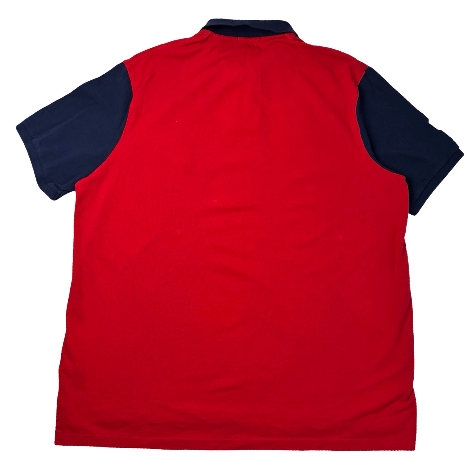 Vintage Polo Ralph Lauren Big Pony Polo Shirt Red Navy
