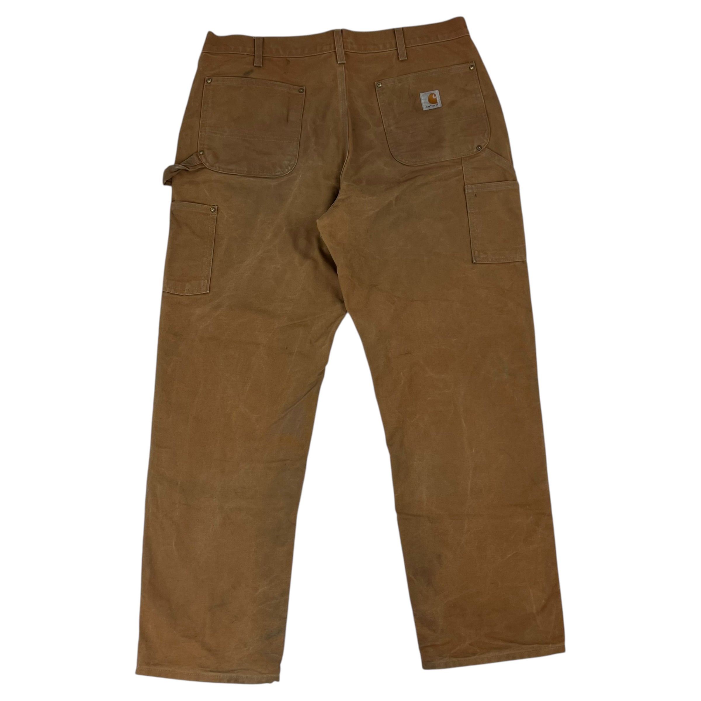 Vintage Carhartt Double Knee Work Pant Tan