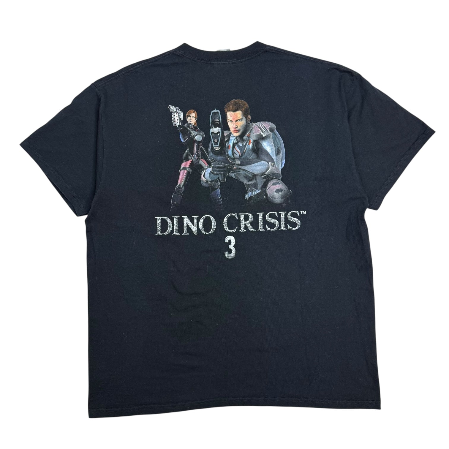 Vintage Capcom Dino Crisis 3 Tee Black