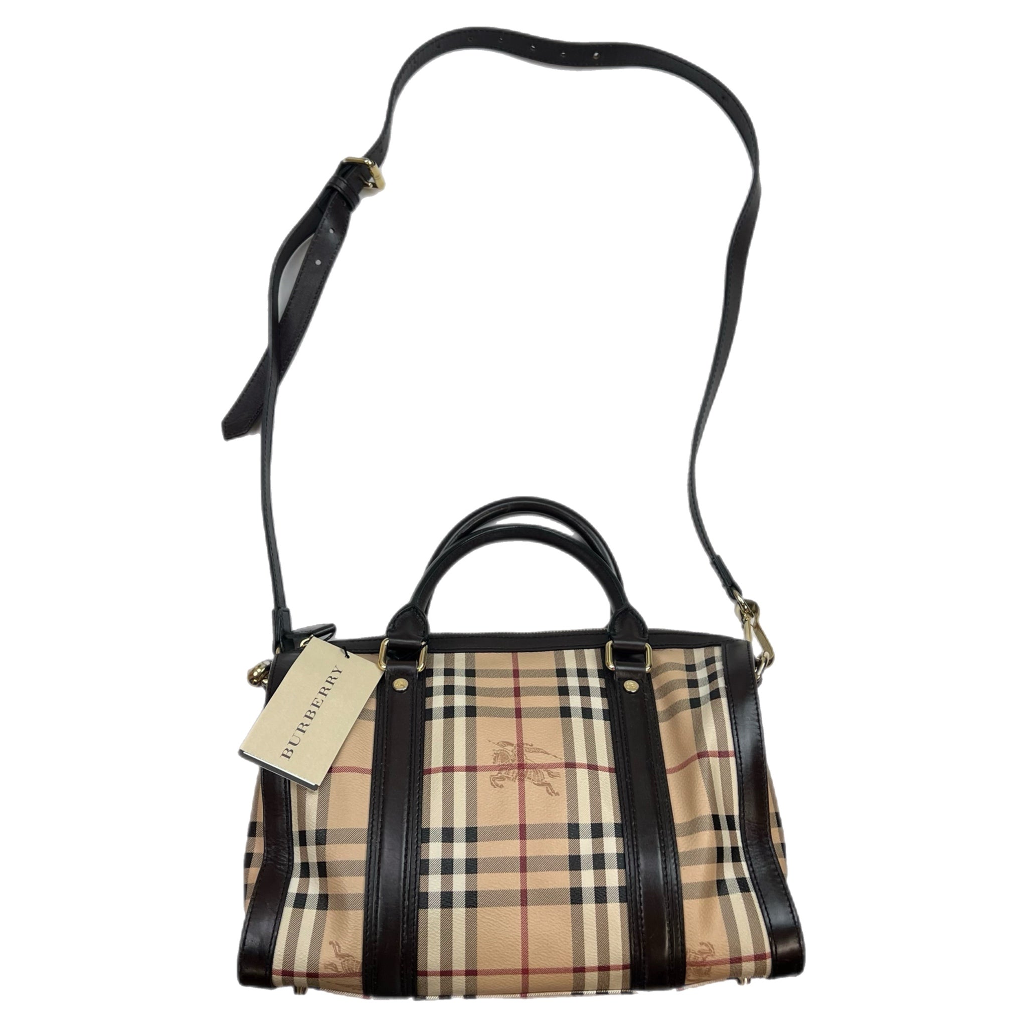 Burberry Haymarket Shoulder Bag