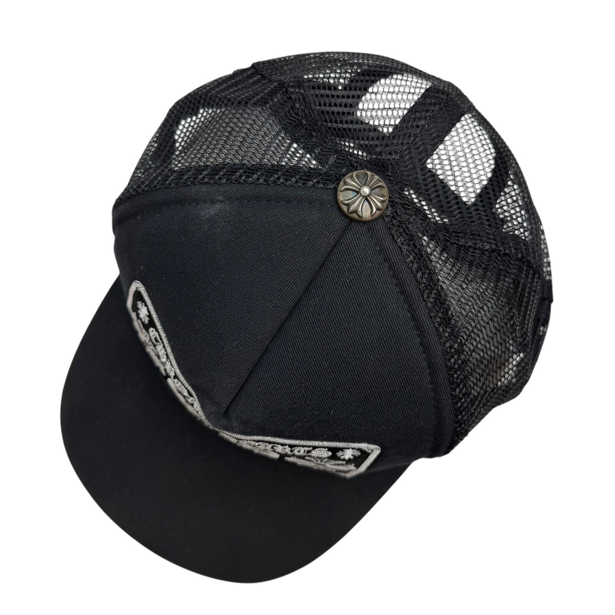 Chrome Hearts CH Las Vegas Trucker Hat Black