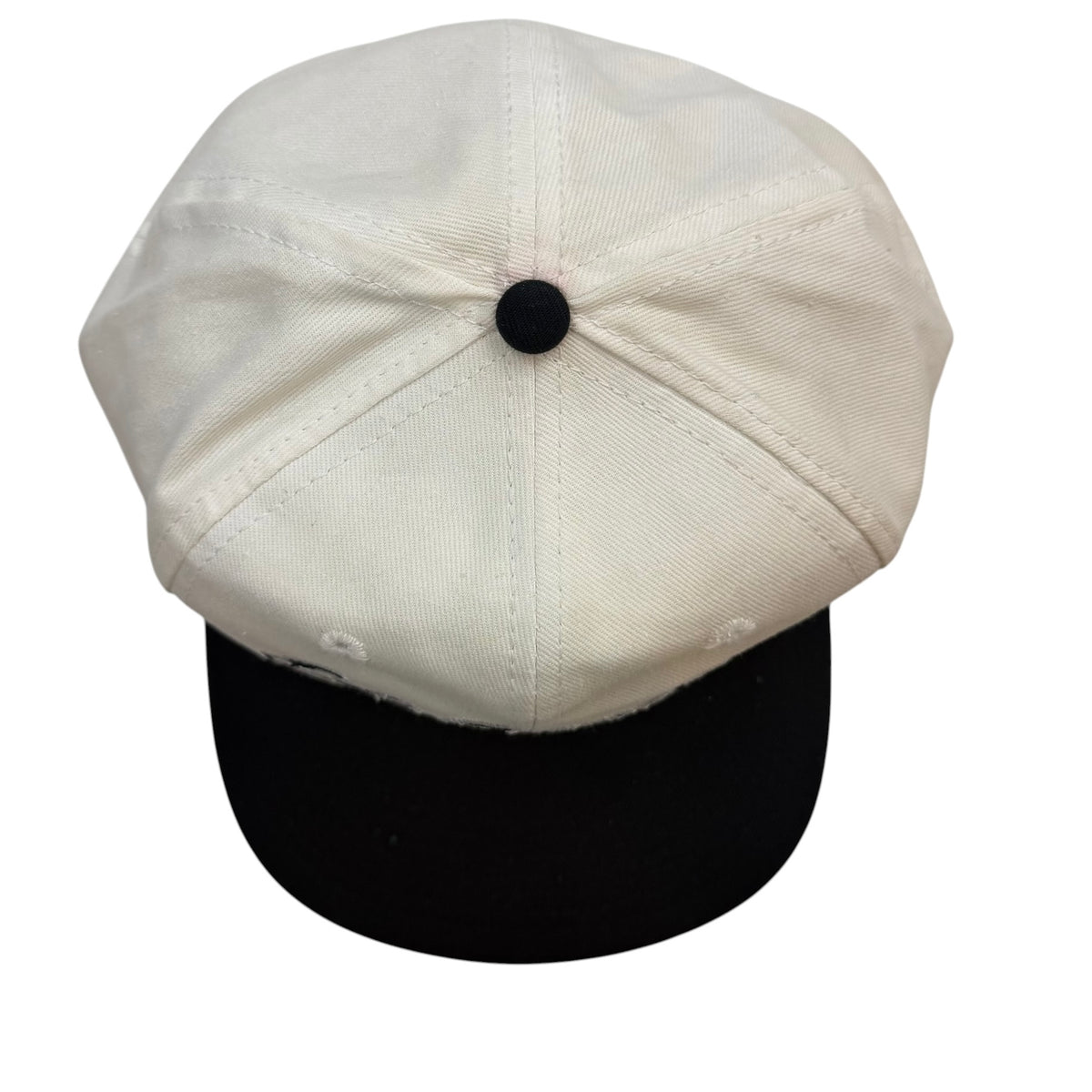 Vintage Los Angeles Raiders Script Snapback White/Black
