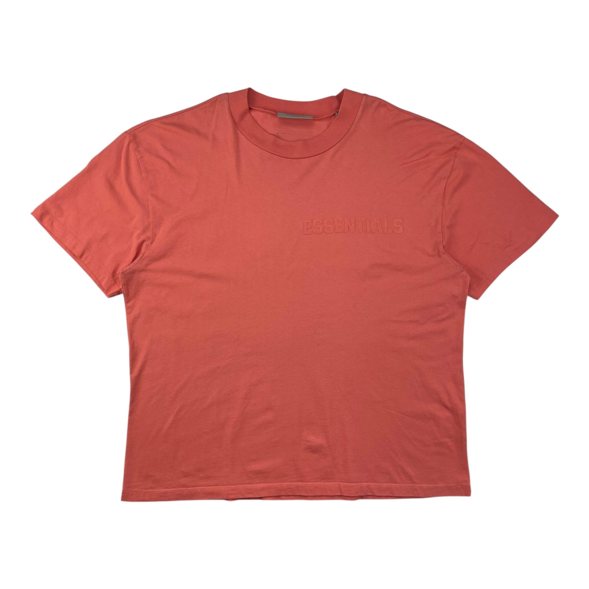 Fear of God Essentials Crewneck T-Shirt Coral