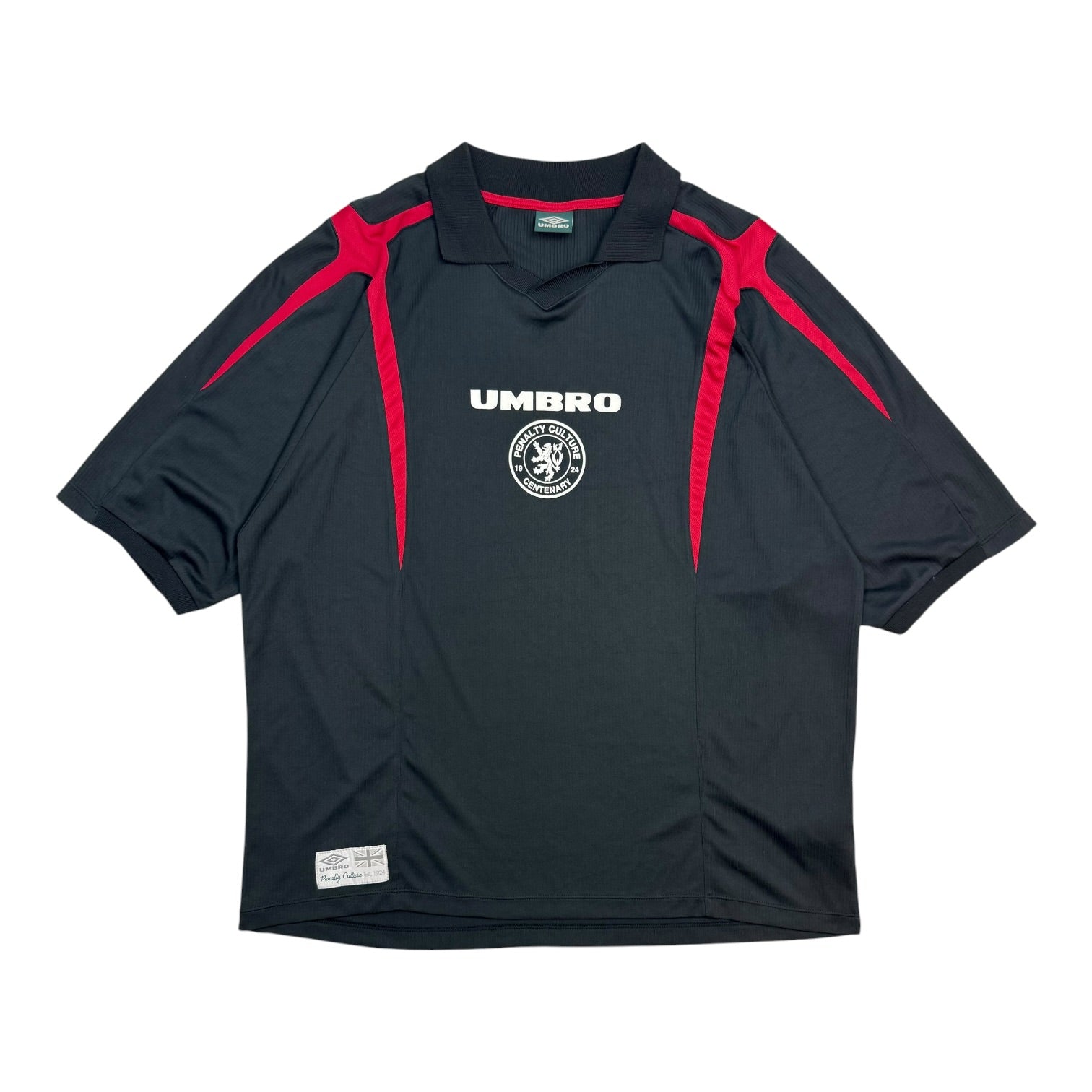 Umbro x Slam Jam Penalty Culture England Classic V Neck Jersey Black