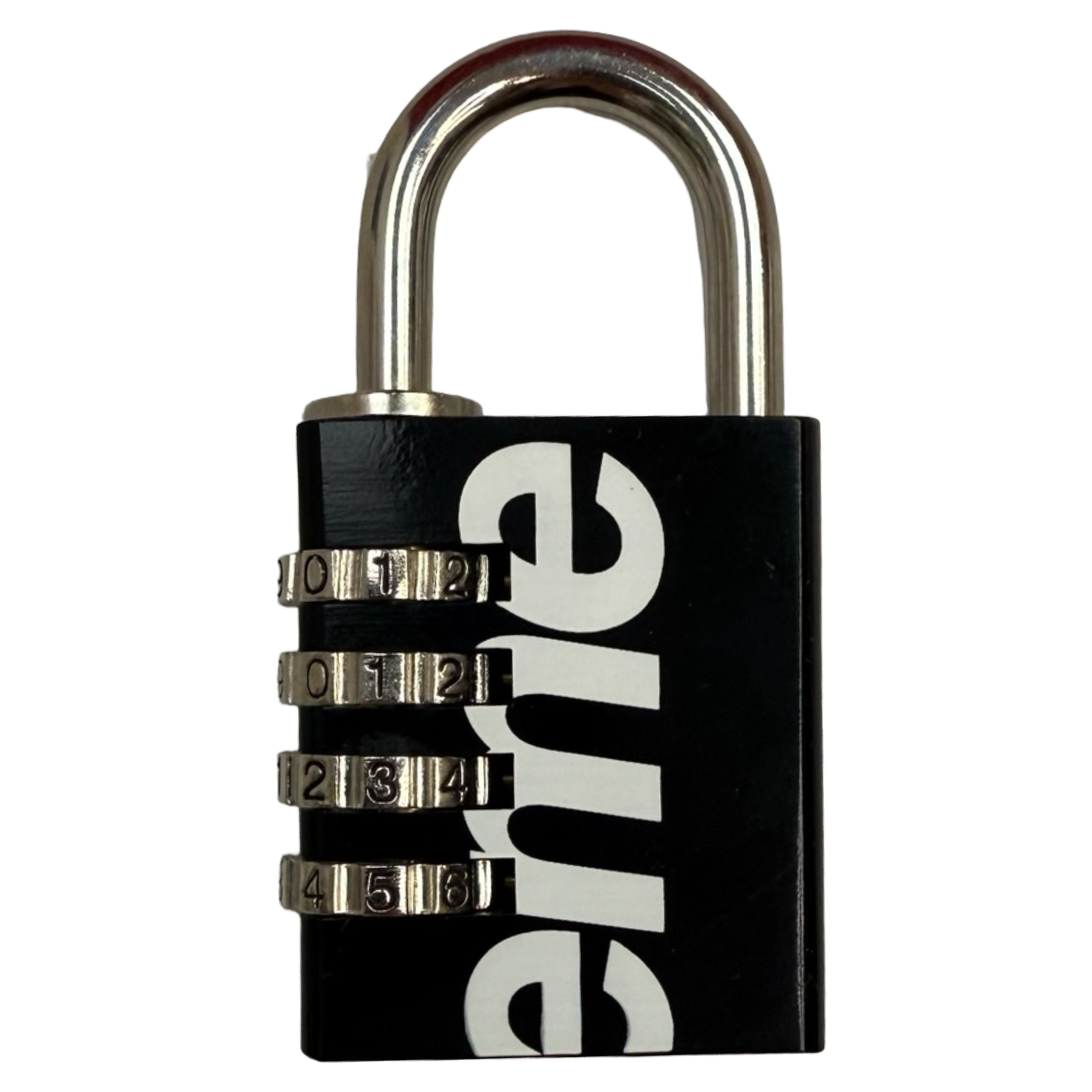 Supreme Master Numeric Combination Lock Black