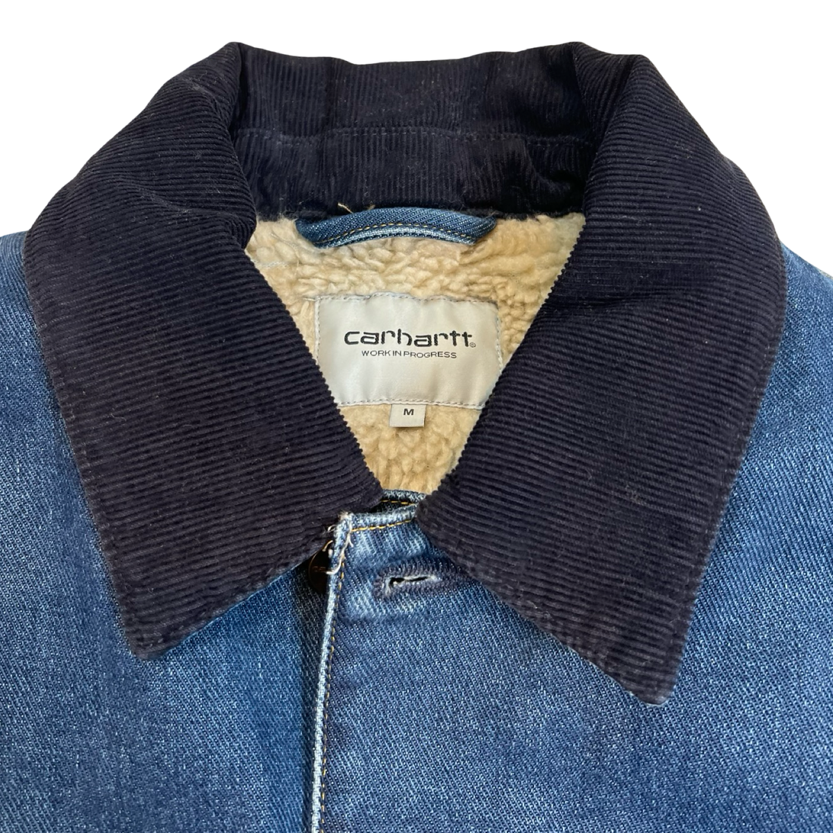 Carhartt WIP OG Chore Corduroy Collar Denim Jacket