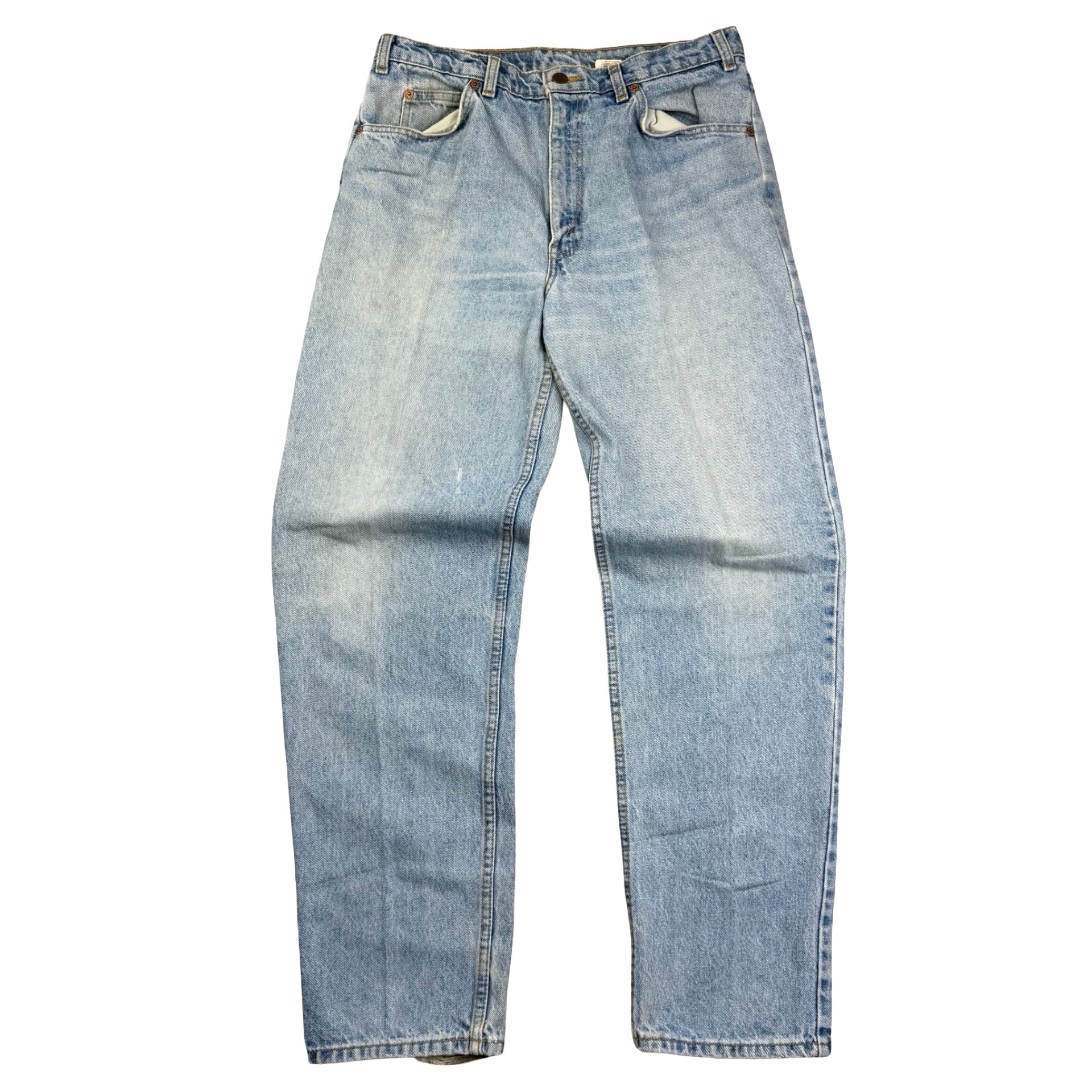 Vintage Levi’s 634 Light Wash Orange Tab Denim Jeans Blue