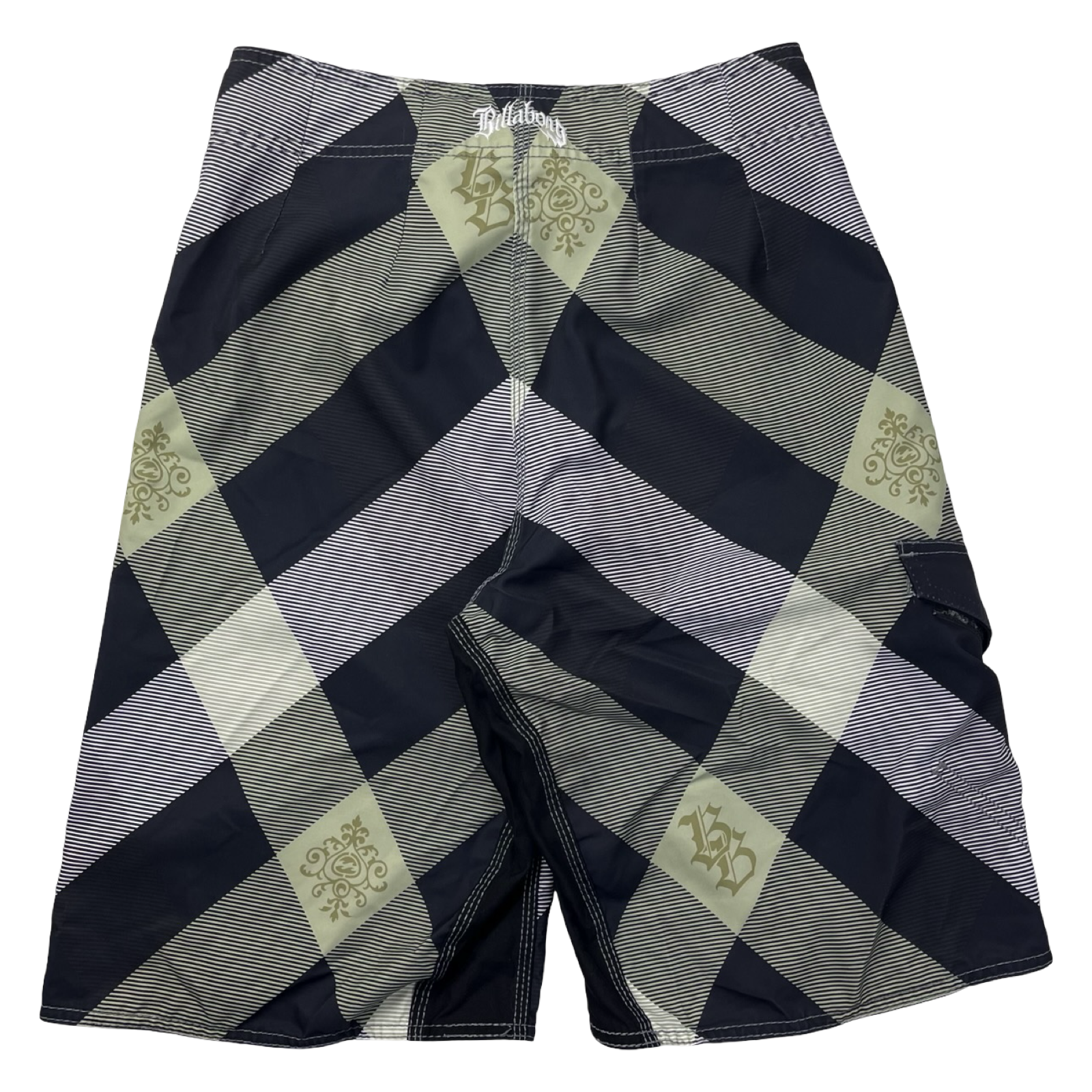 Vintage Y2K Billabong Board Shorts Sea Pickle Green