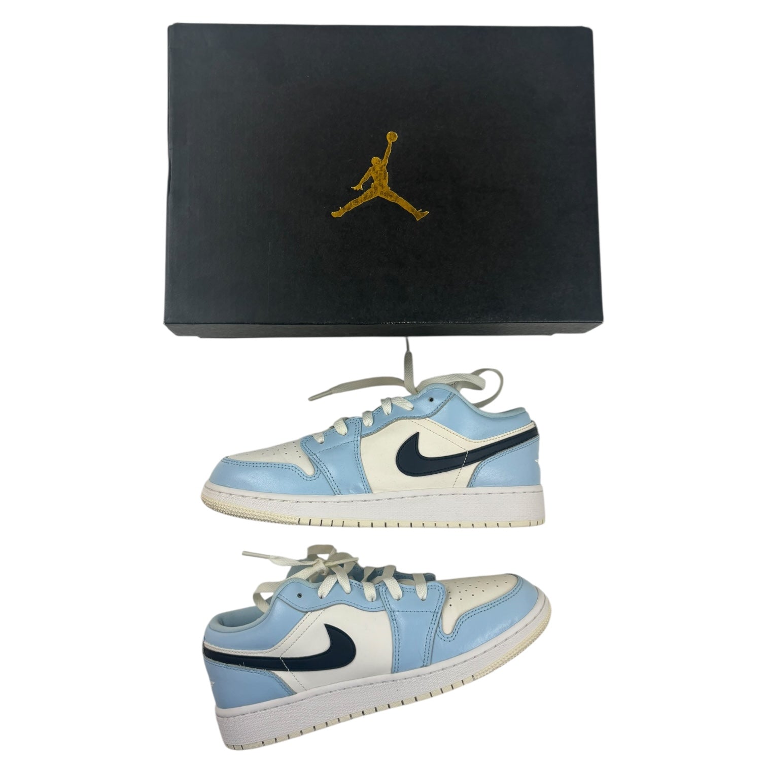 Jordan 1 Low Ice Blue Black (Used)