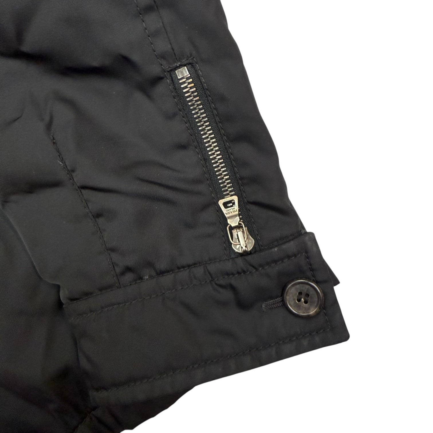 Prada Re-Nylon Blouson Jacket Black