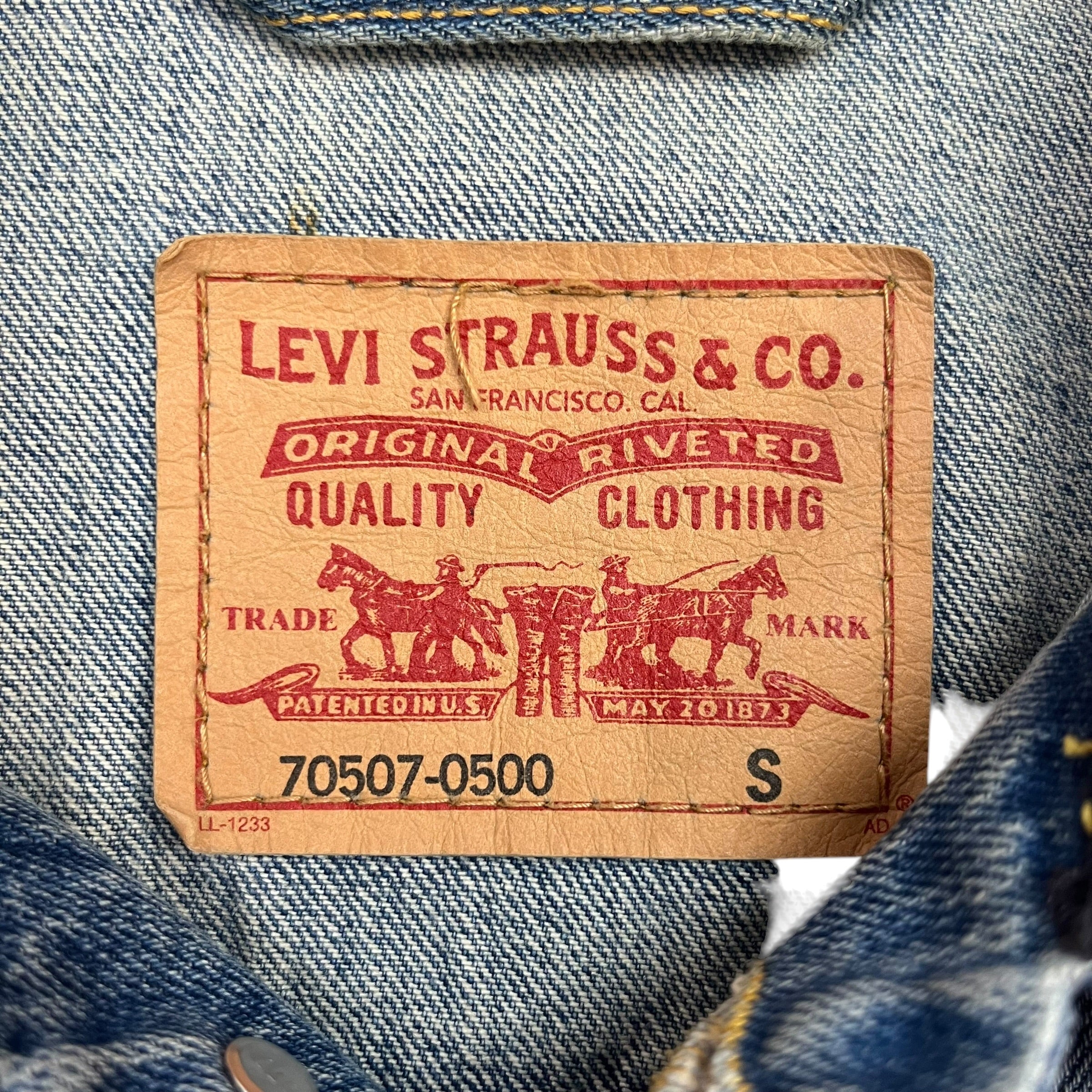 Vintage Levi’s Denim Jacket Medium Wash
