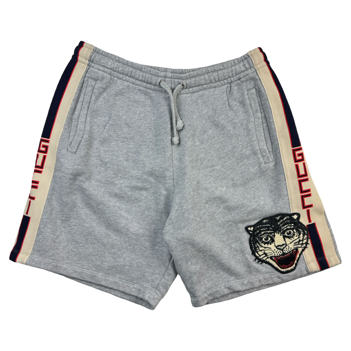 Gucci Tiger Patch French Terry Shorts