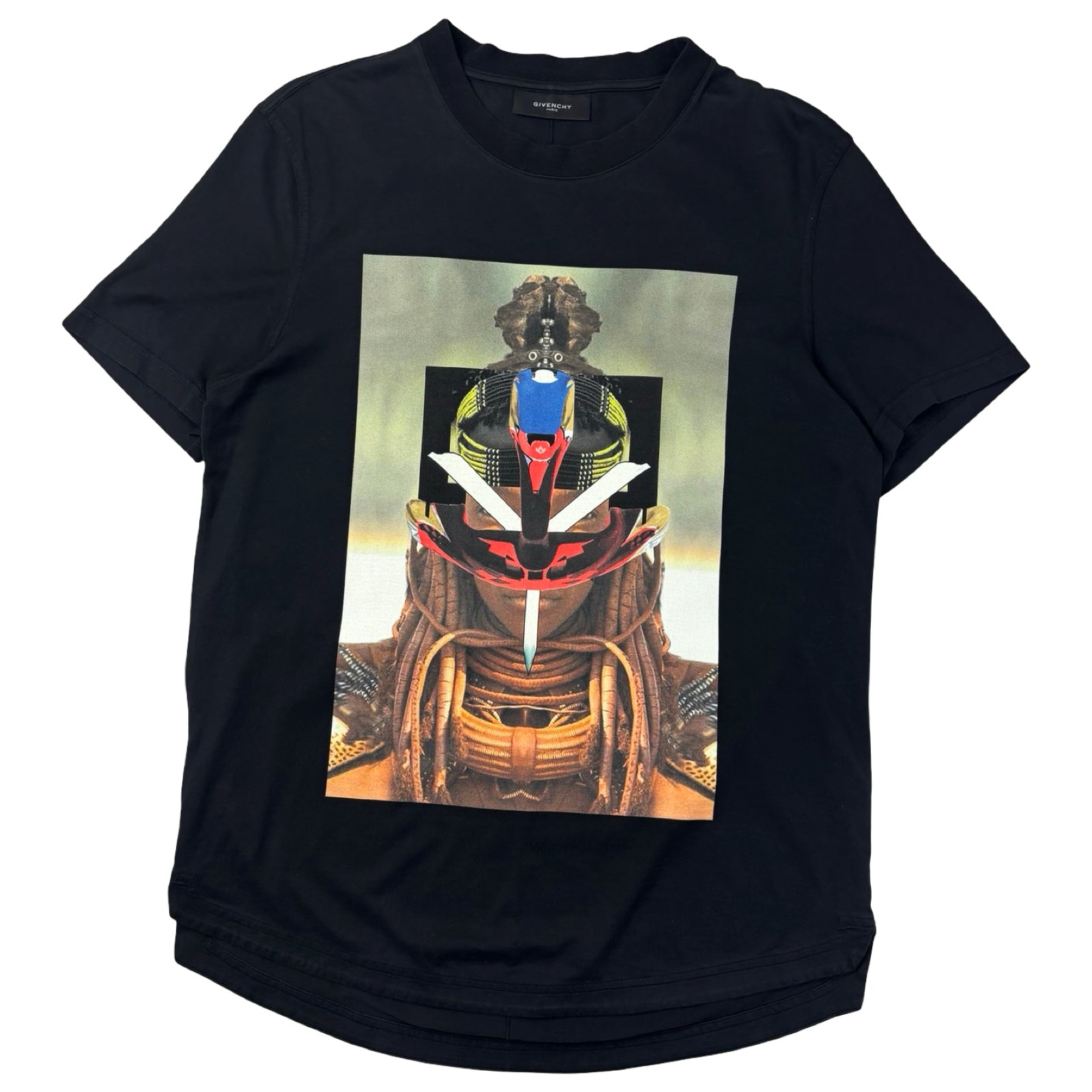 Givenchy Tribal Warrior SS14 T-Shirt Black