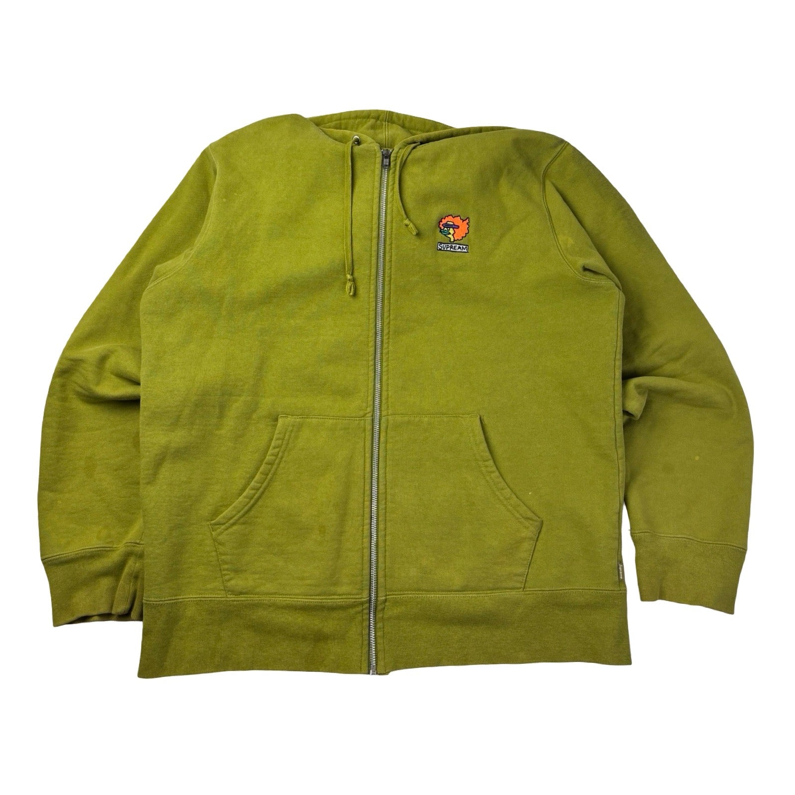 Supreme Gonz Ramm Full-Zip Hoodie Green