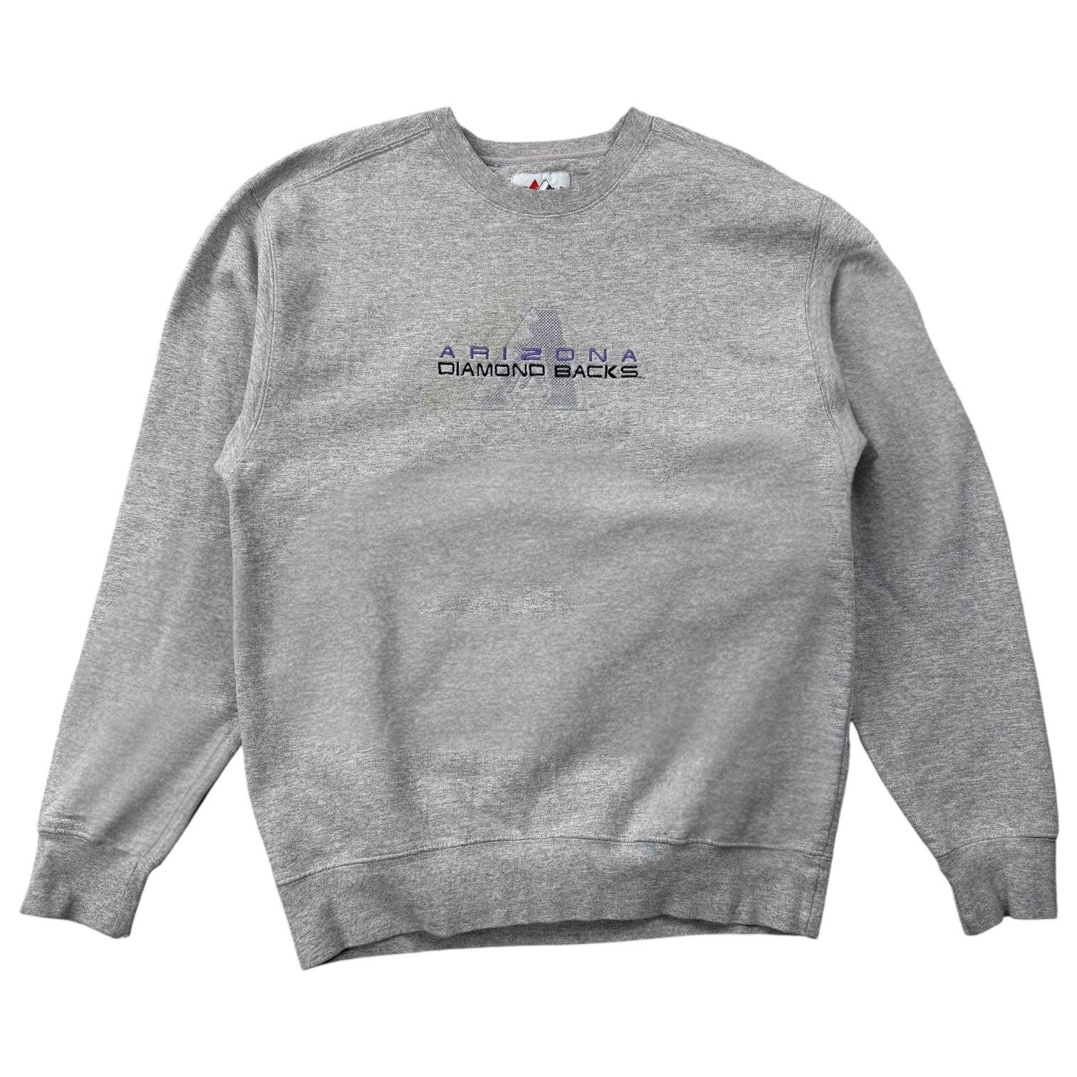 2001 World Series Arizona Diamondbacks Crewneck Grey