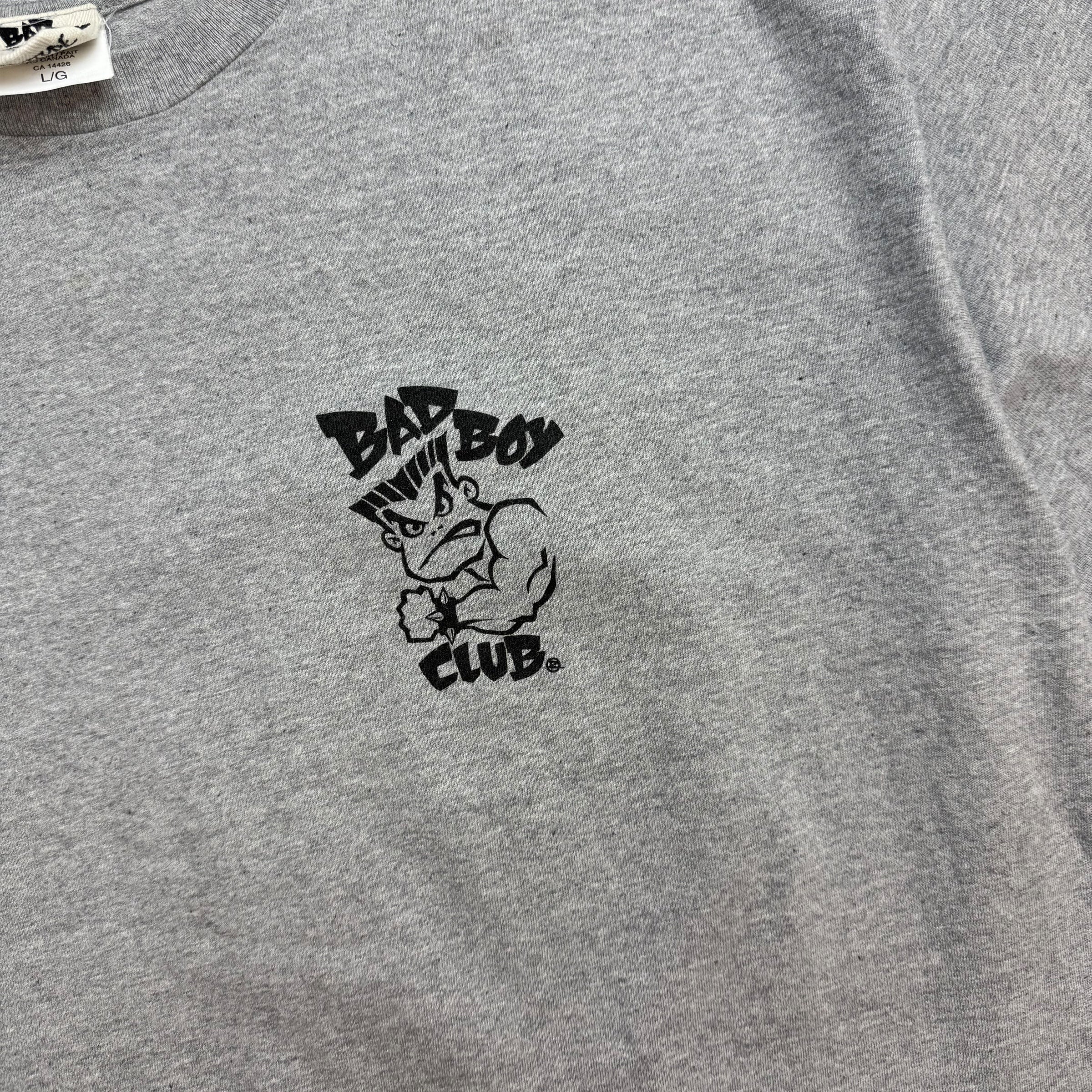 Vintage Bad Boy Club ‘Ball And Chain’ Tee Grey