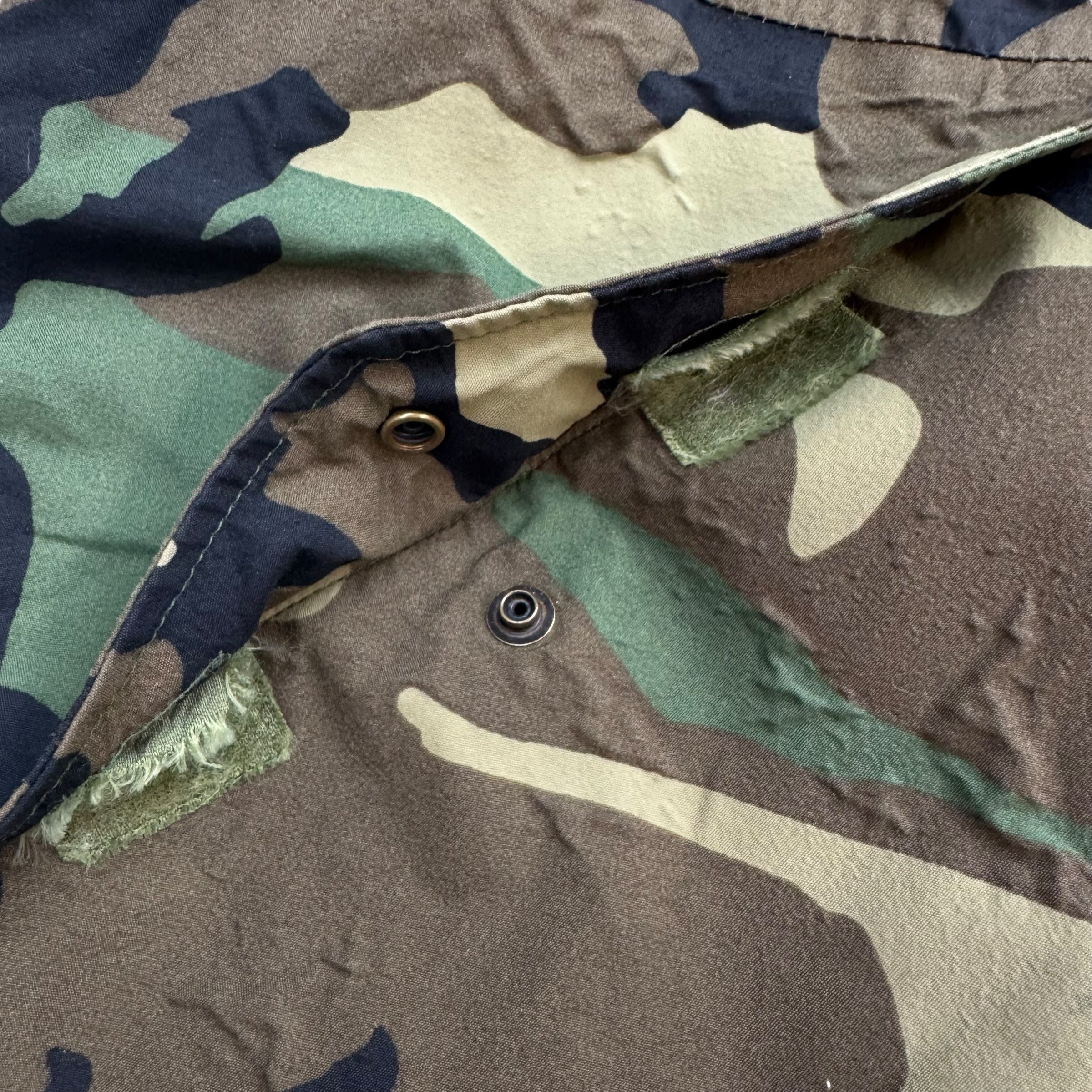 Vintage Military Parka Camo Jacket