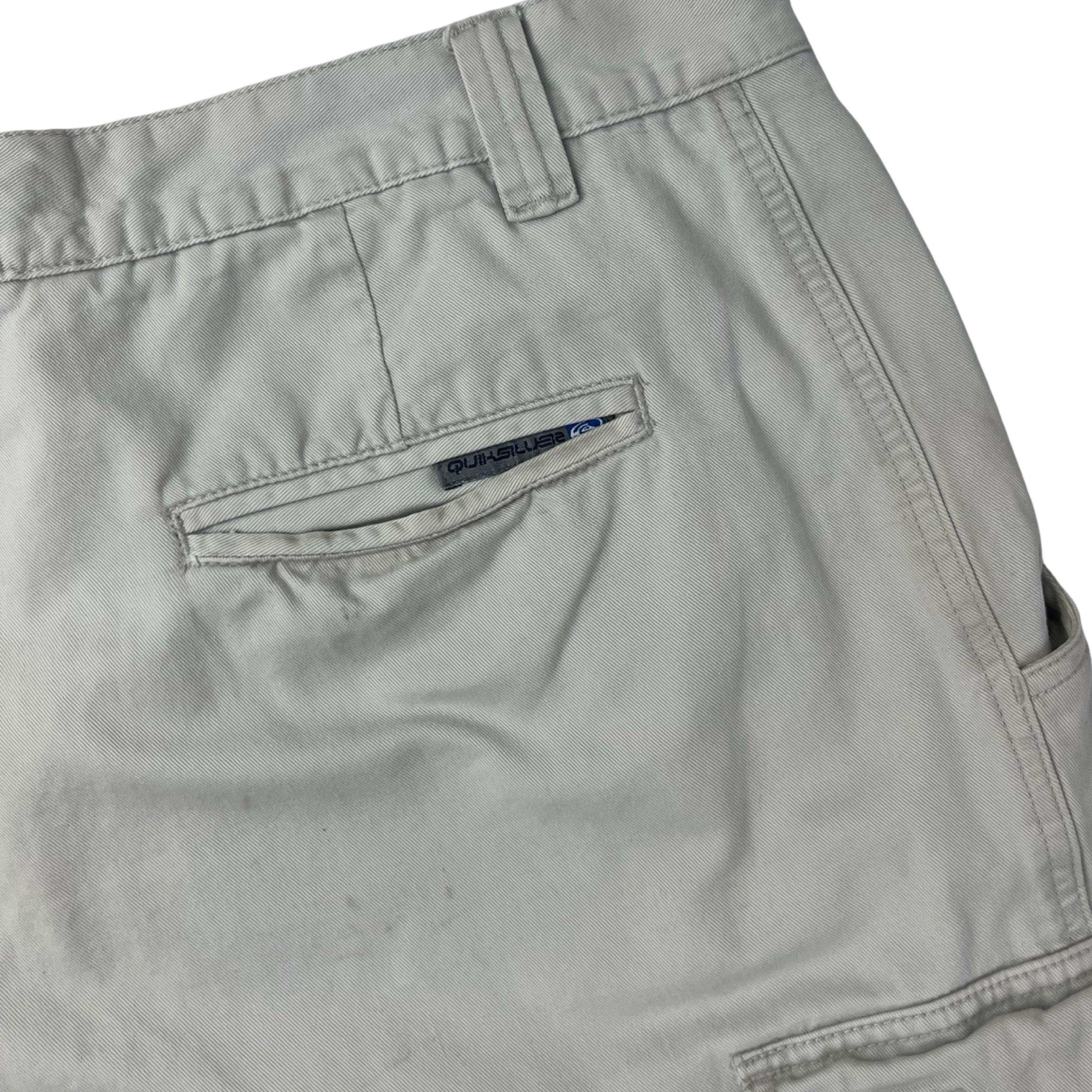 Vintage Y2K Quiksilver Cotton Cargo Shorts