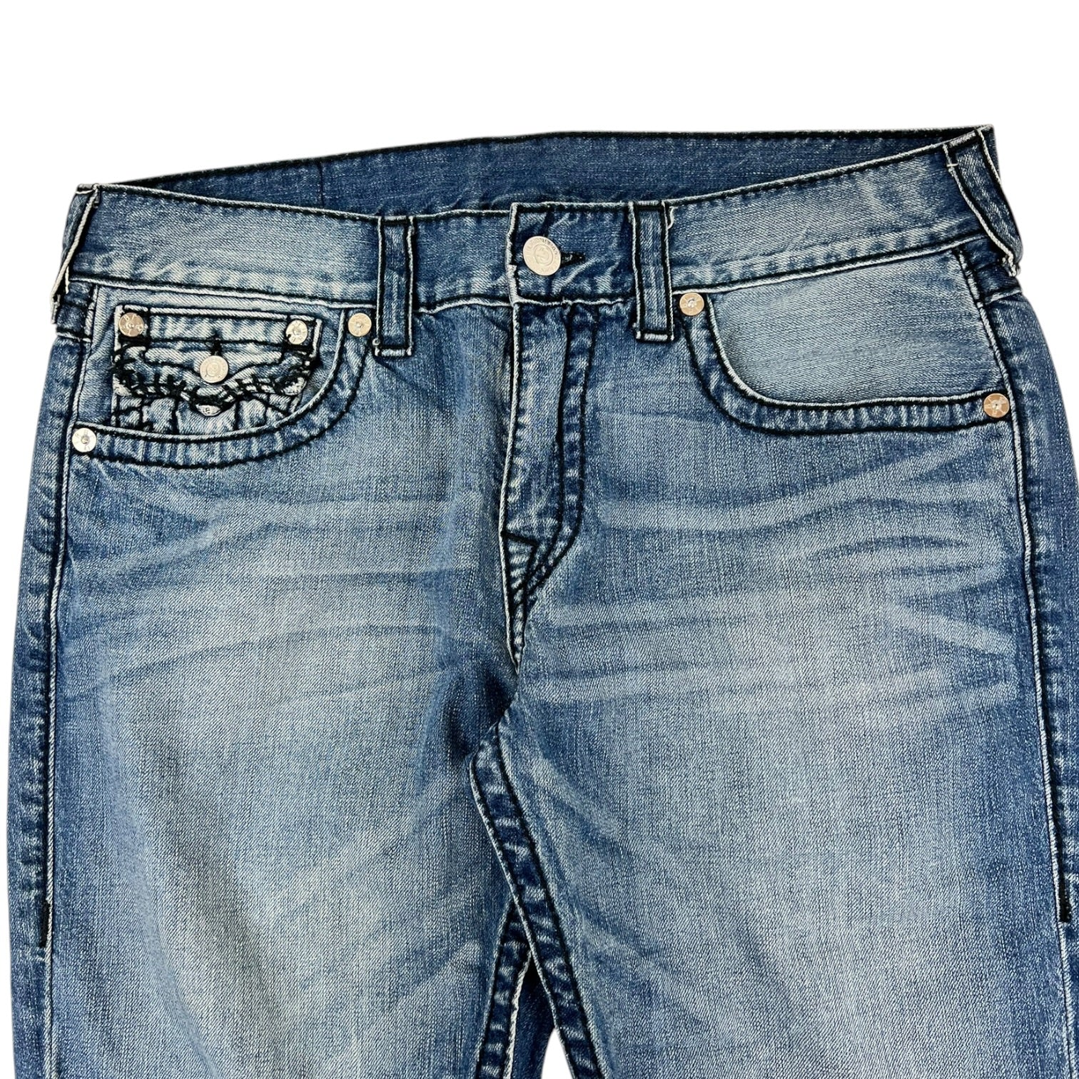 Vintage True Religion Ricky Straight Denim Jeans