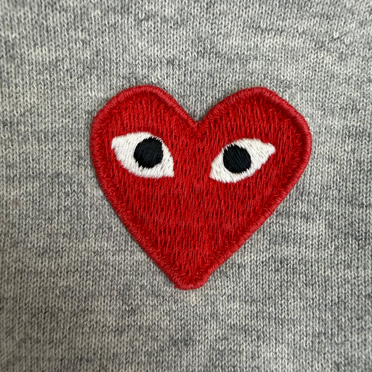 (W) Comme des Garçons PLAY Pullover Hoodie Grey
