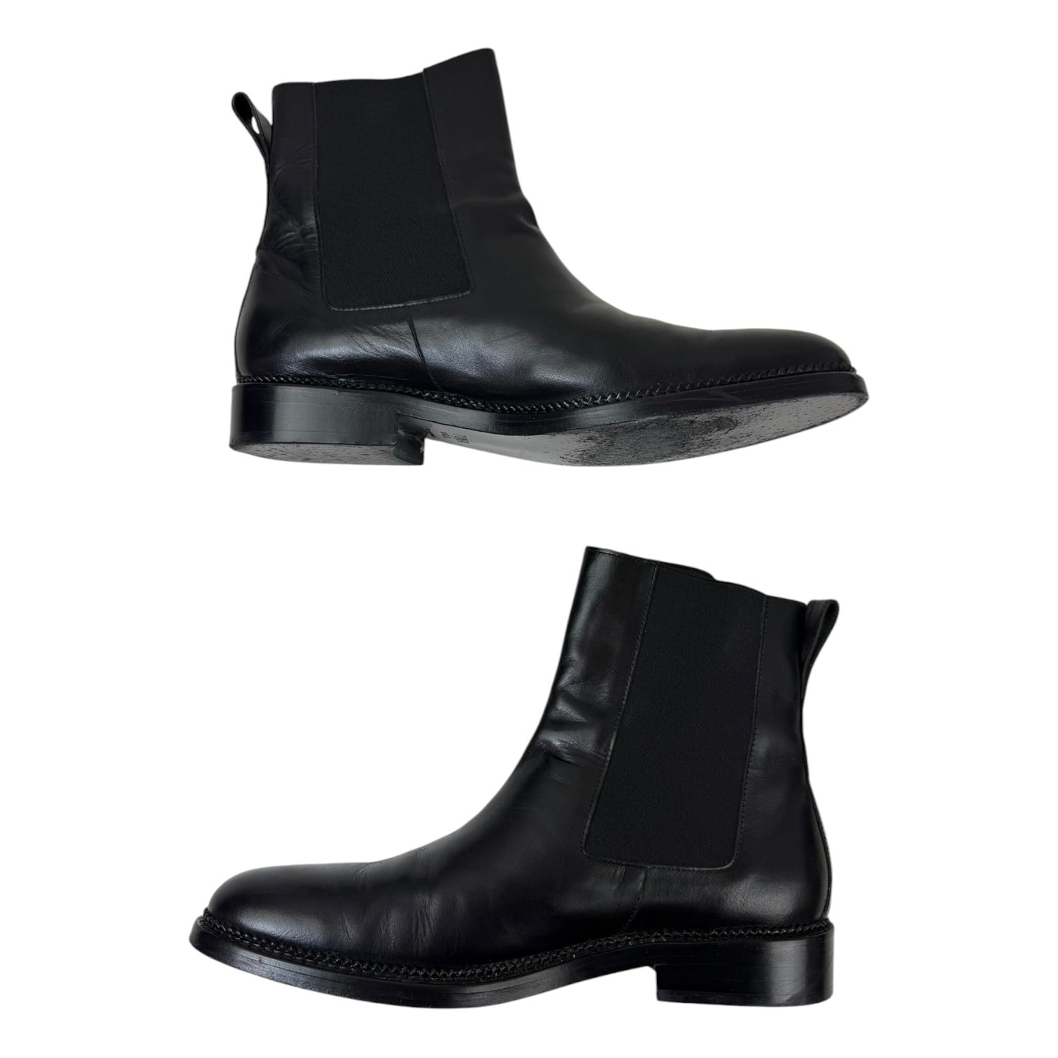 Toga Virilis Leather Chelsea Boots Black (Used)