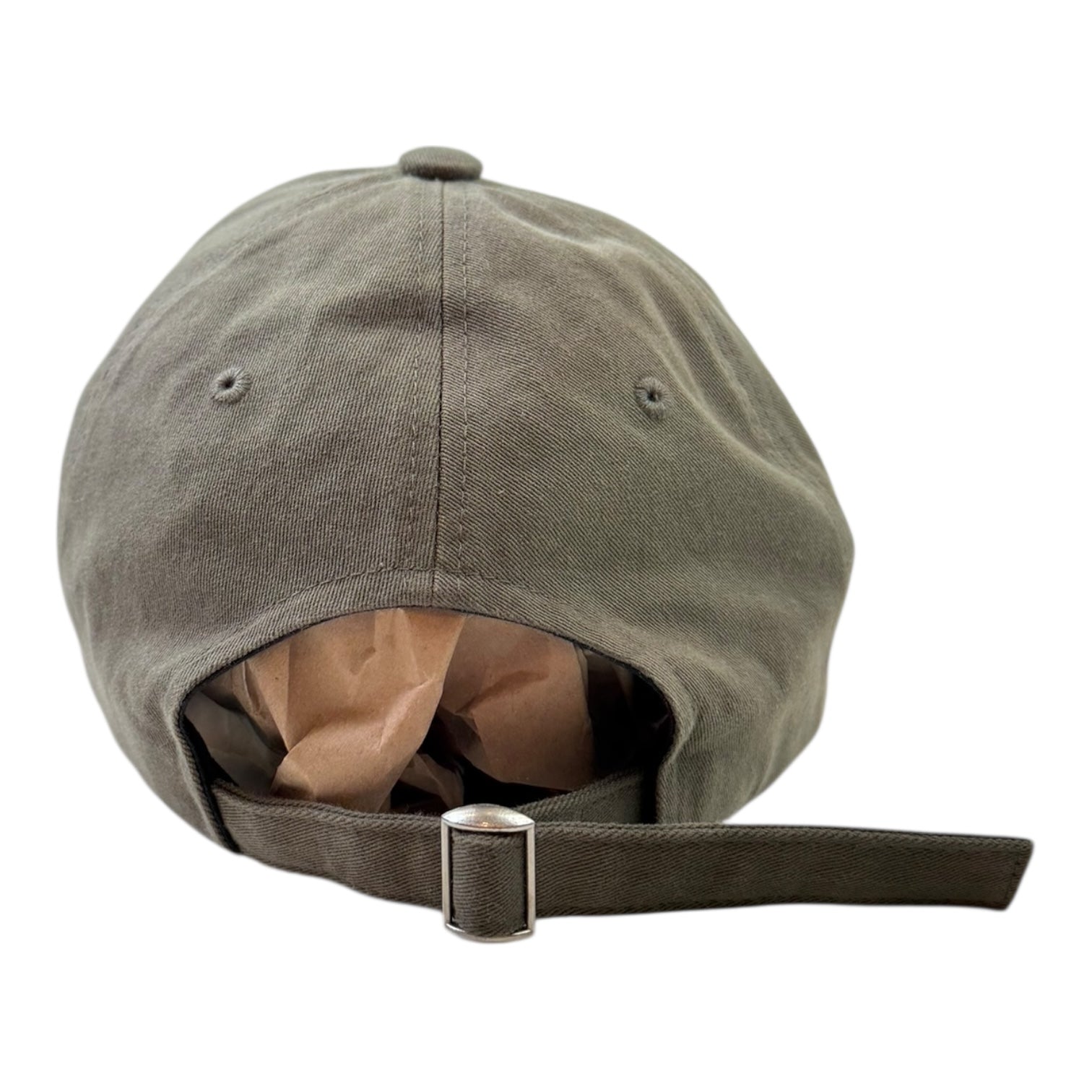 Matin Kim Lettering Ball Cap Olive