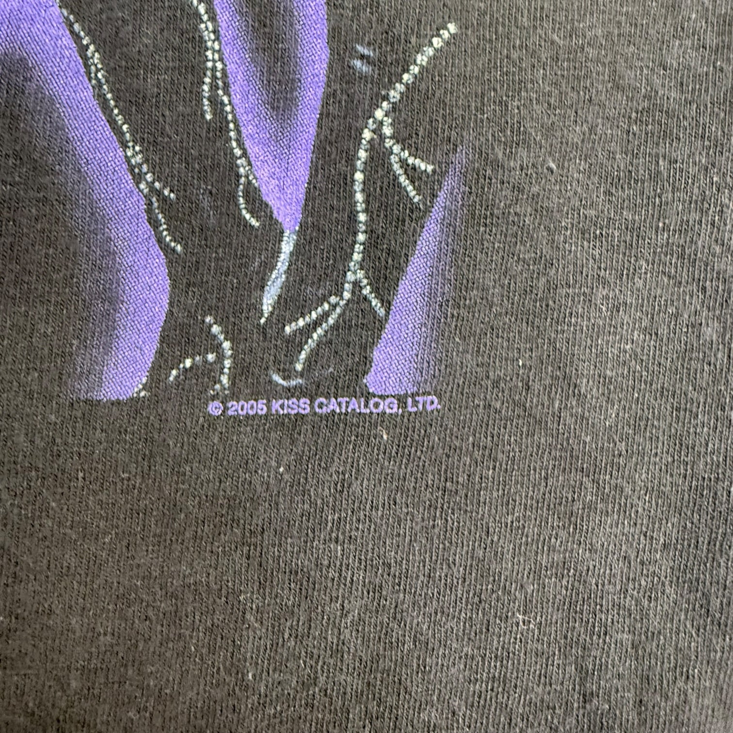2005 Kiss Members Tee Black