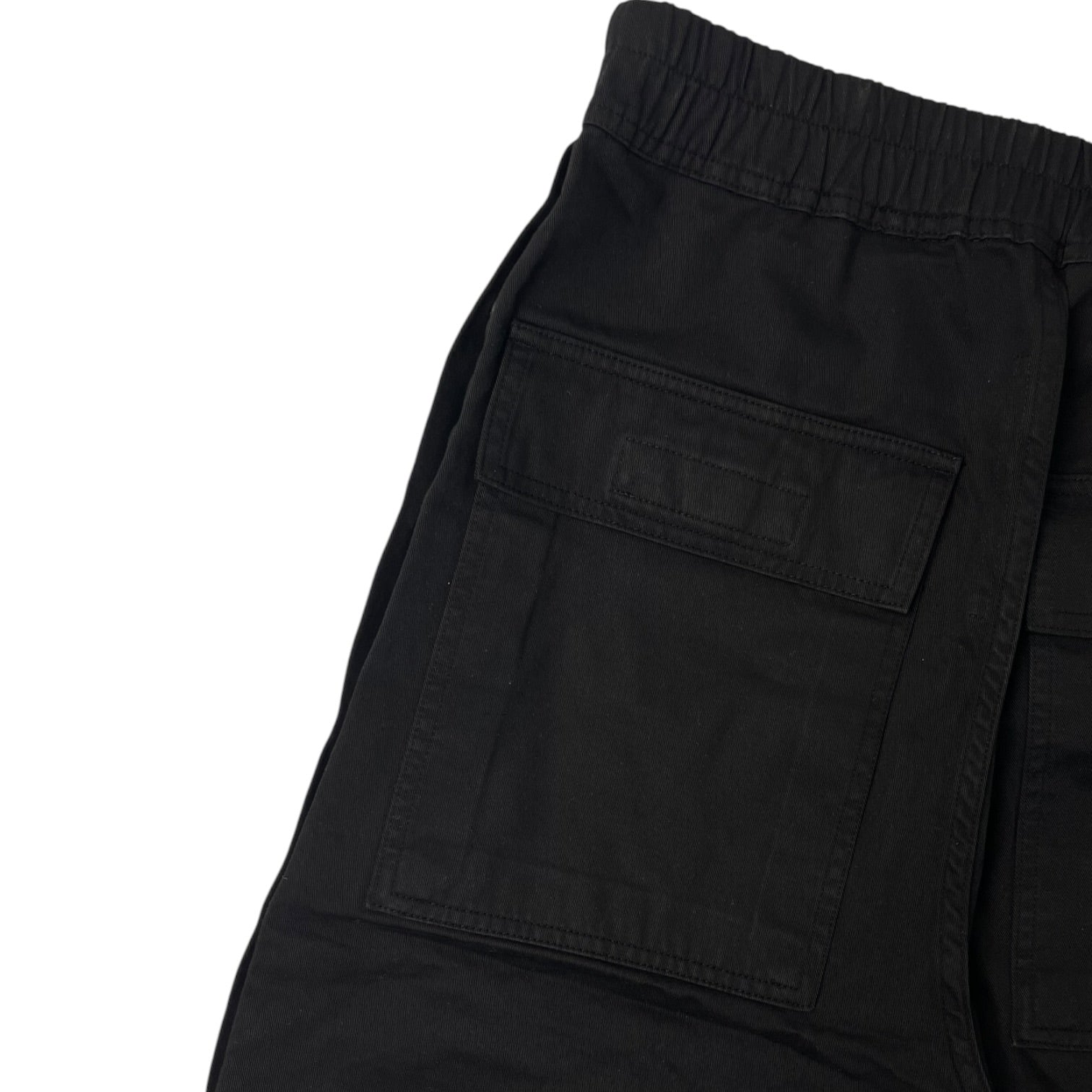 Rick Owens DRKSHDW Pusher Pants Cotton Twill Black