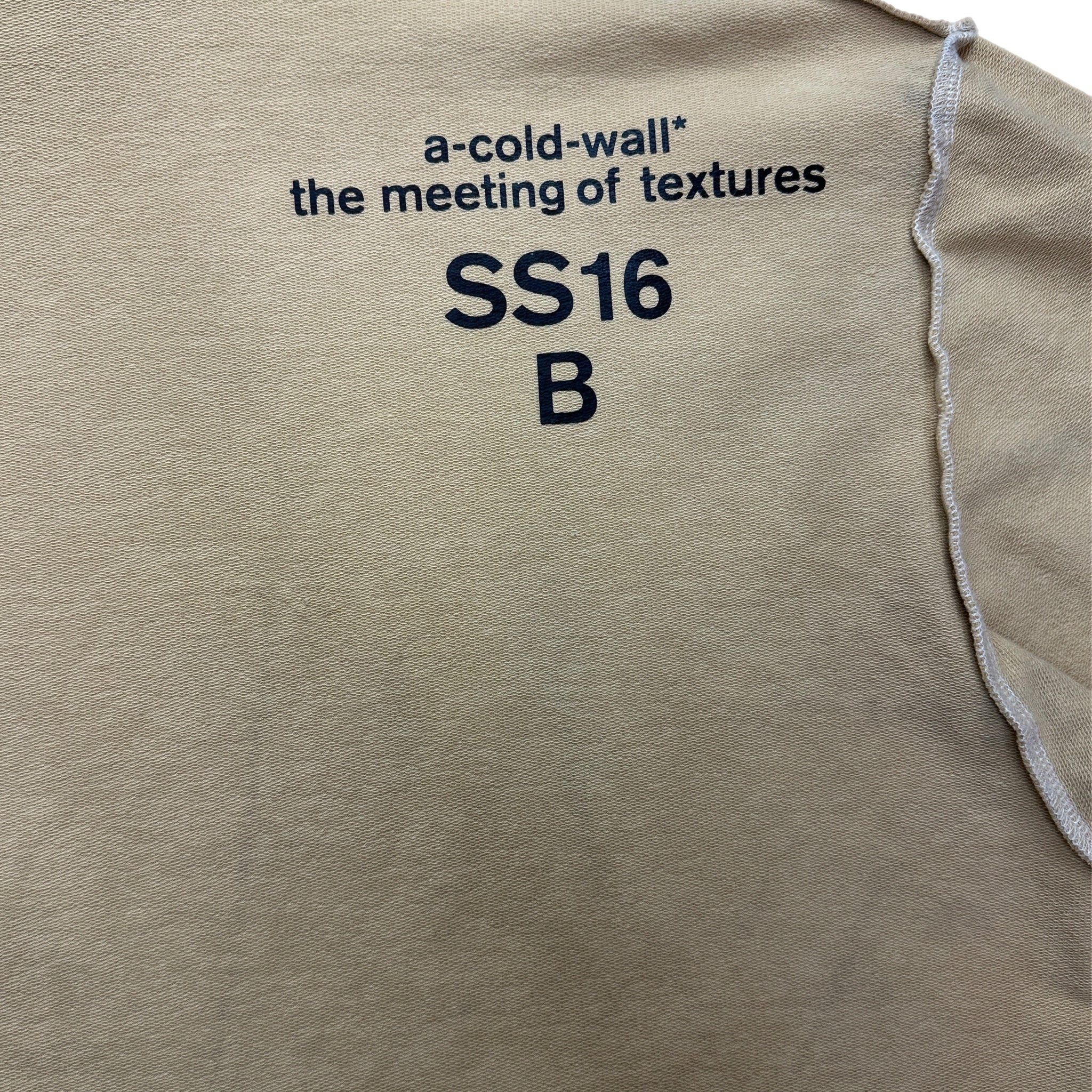 A-COLD-WALL Inside Out Hoodie Peach