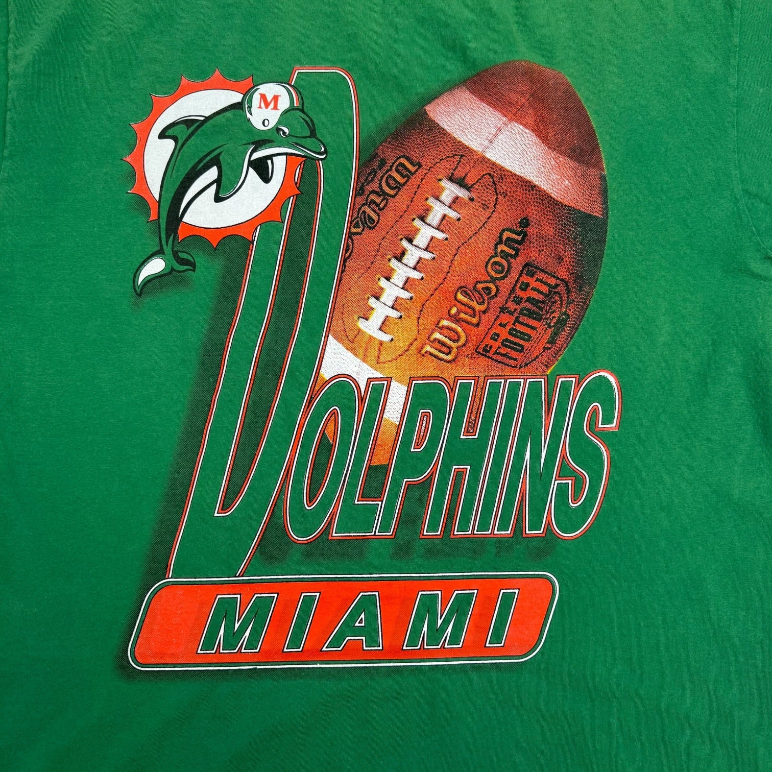 Vintage NFL Miami Dolphins Tee Green