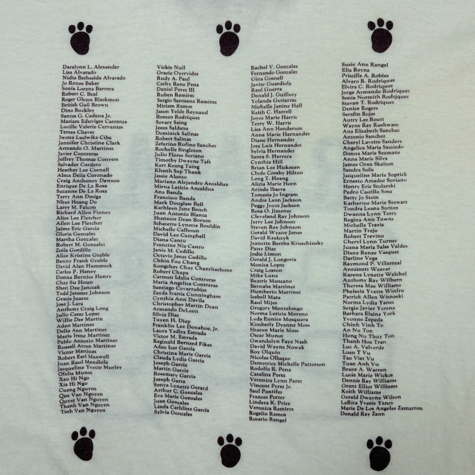 Vintage 1985 Ringer “Reagan ‘85” T-Shirt White
