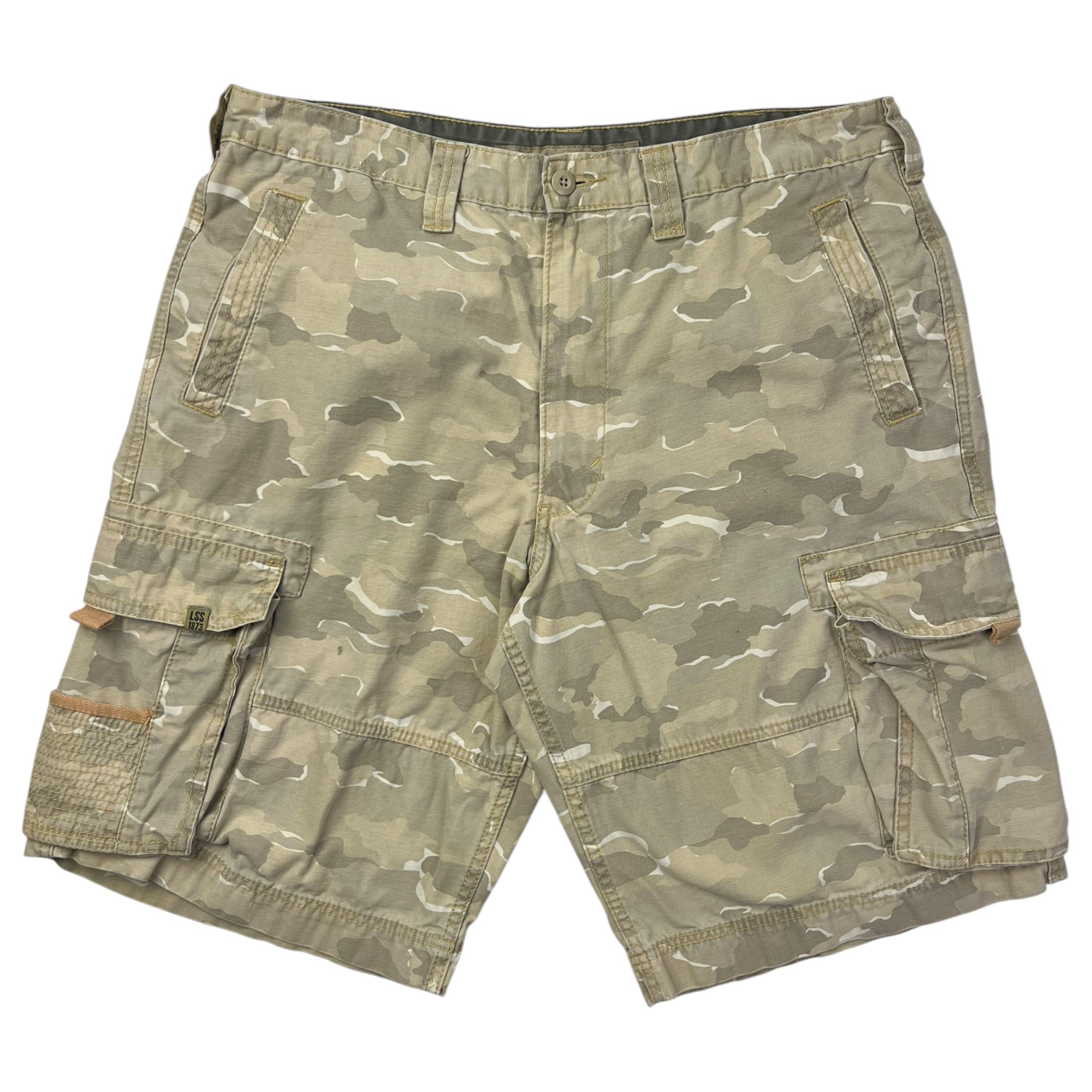Vintage Y2K Levi's Desert Camo Cargo Shorts