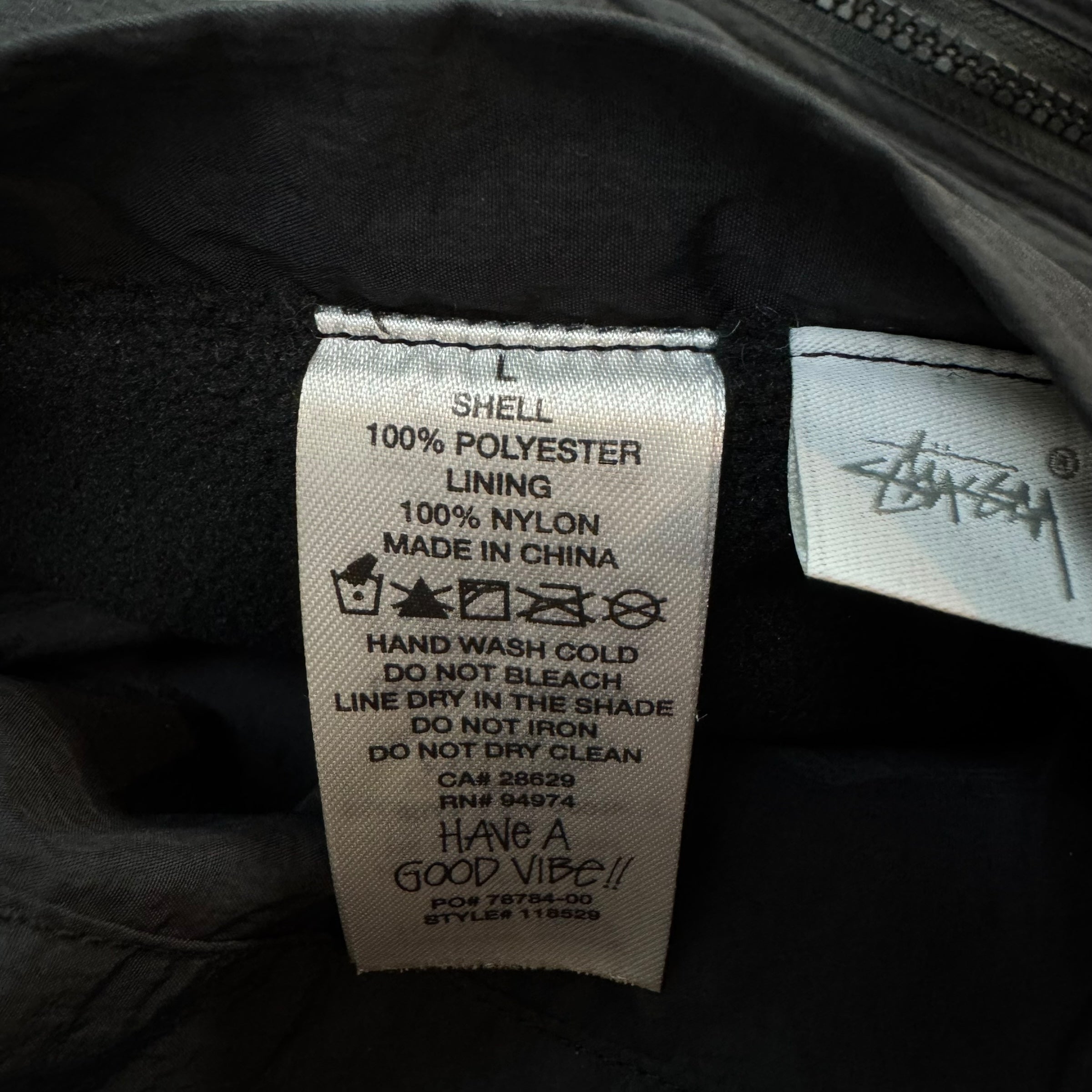 Stussy Fleece Reversible Jacket Leopard