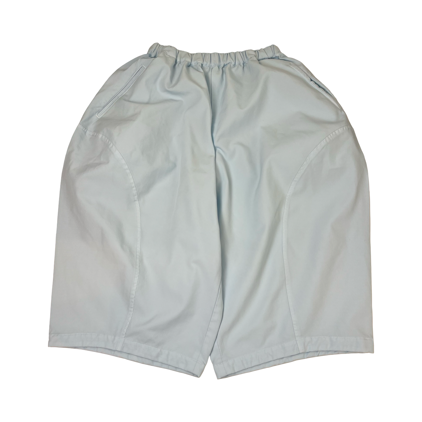 (W) Comme des Garçons Curved Panel Wide Balloon Pants Blue
