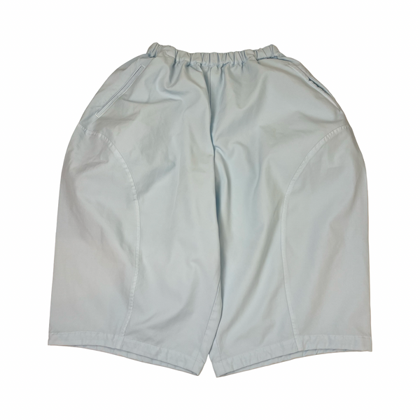 (W) Comme des Garçons Curved Panel Wide Balloon Pants Blue