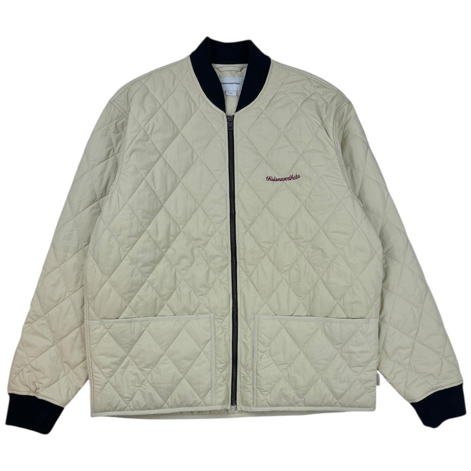 Thisneverthat Edelweiss Quilted Jacket Ivory