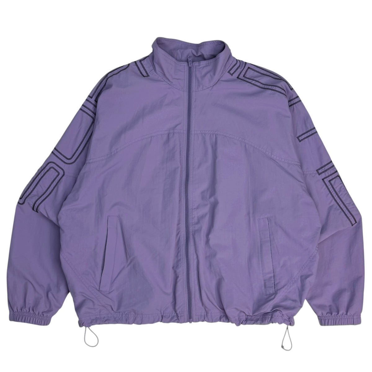 Supreme Spellout Embroidered Track Jacket Dusty Purple