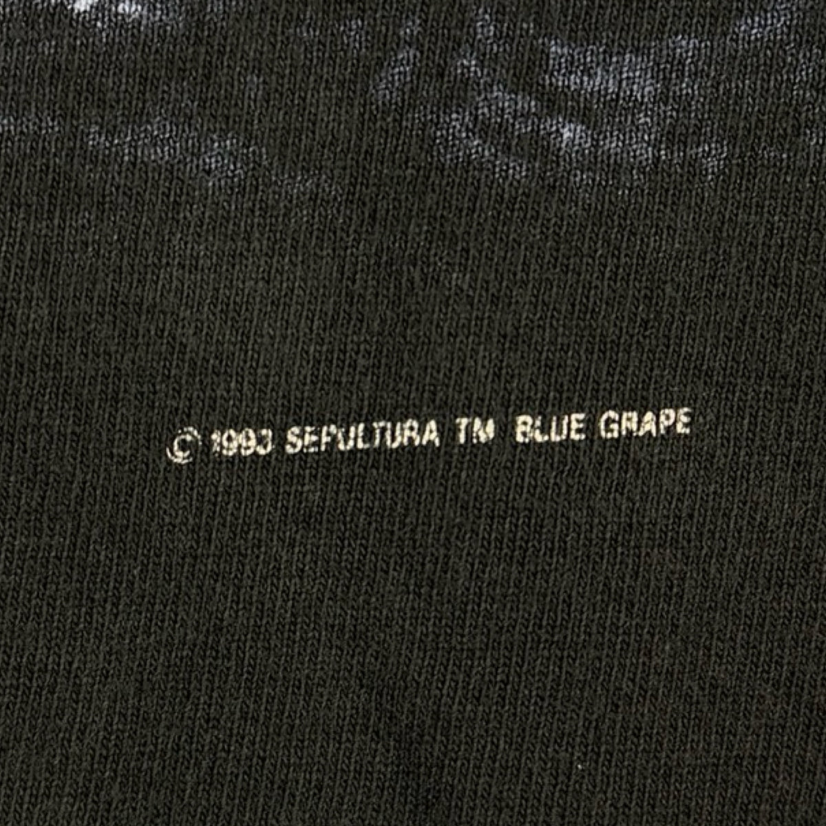 1993 Sepultura Chaos A.D T-Shirt Black