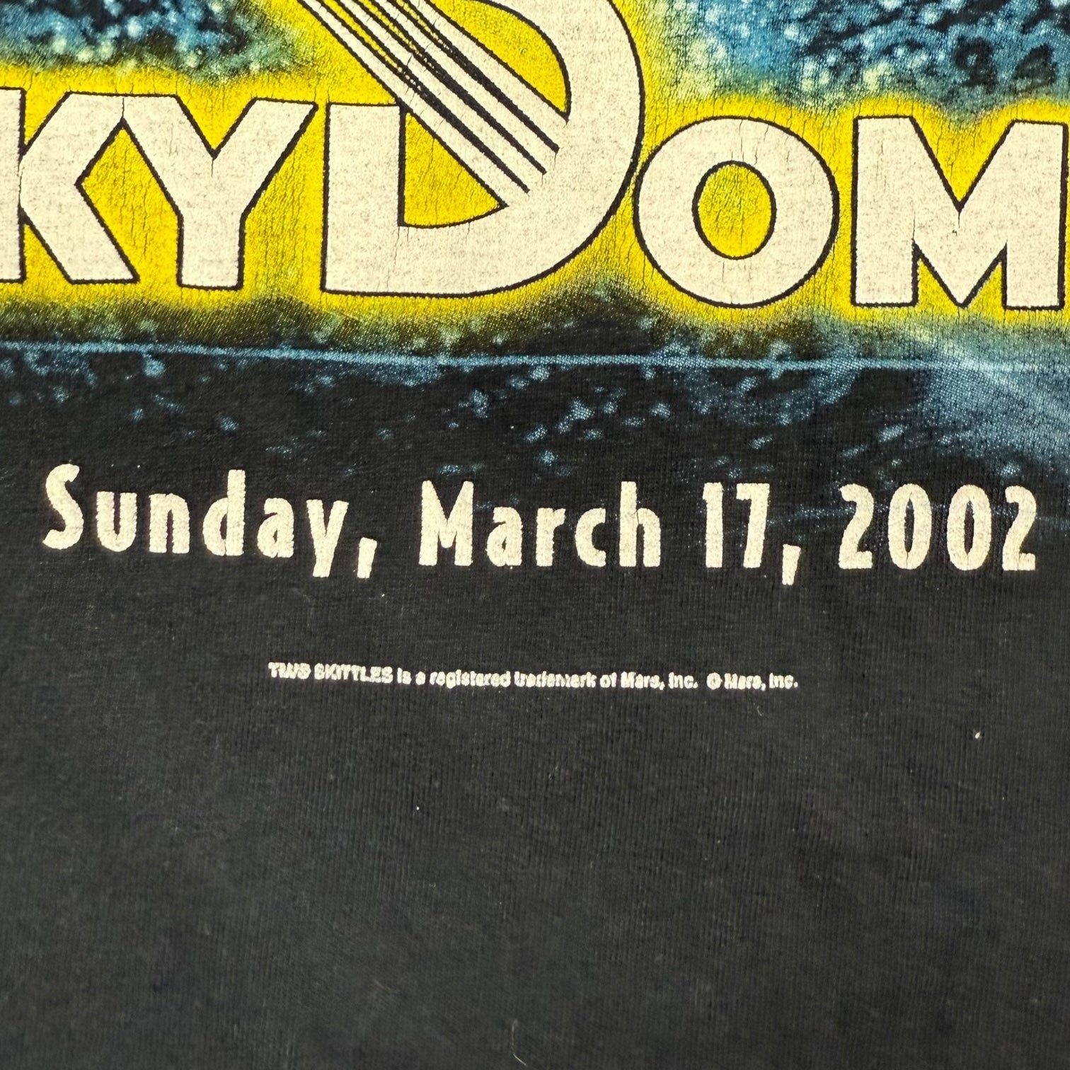 2002 WWF Wrestlemania X8 Tee Black