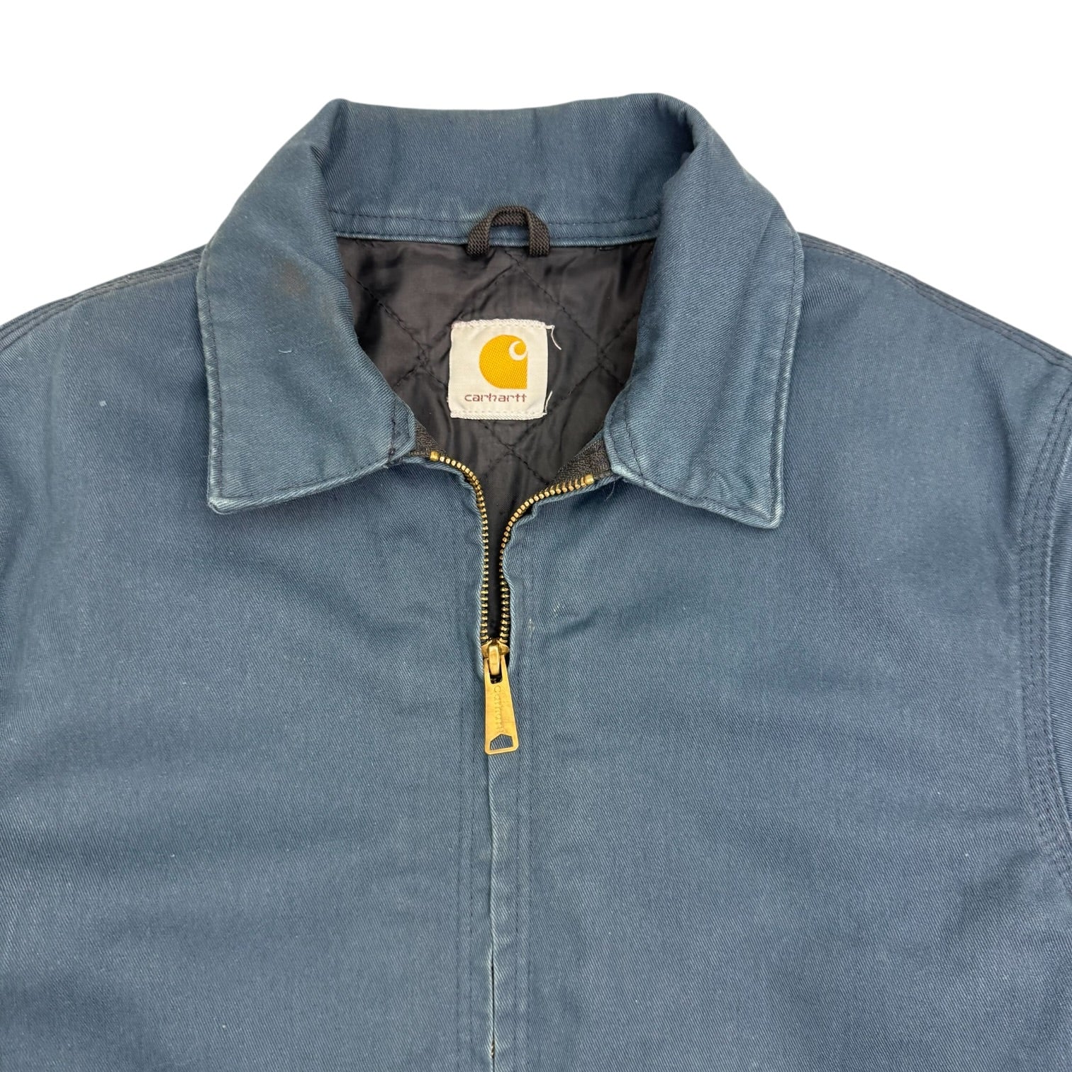 Vintage Carhartt Work Jacket Navy Blue