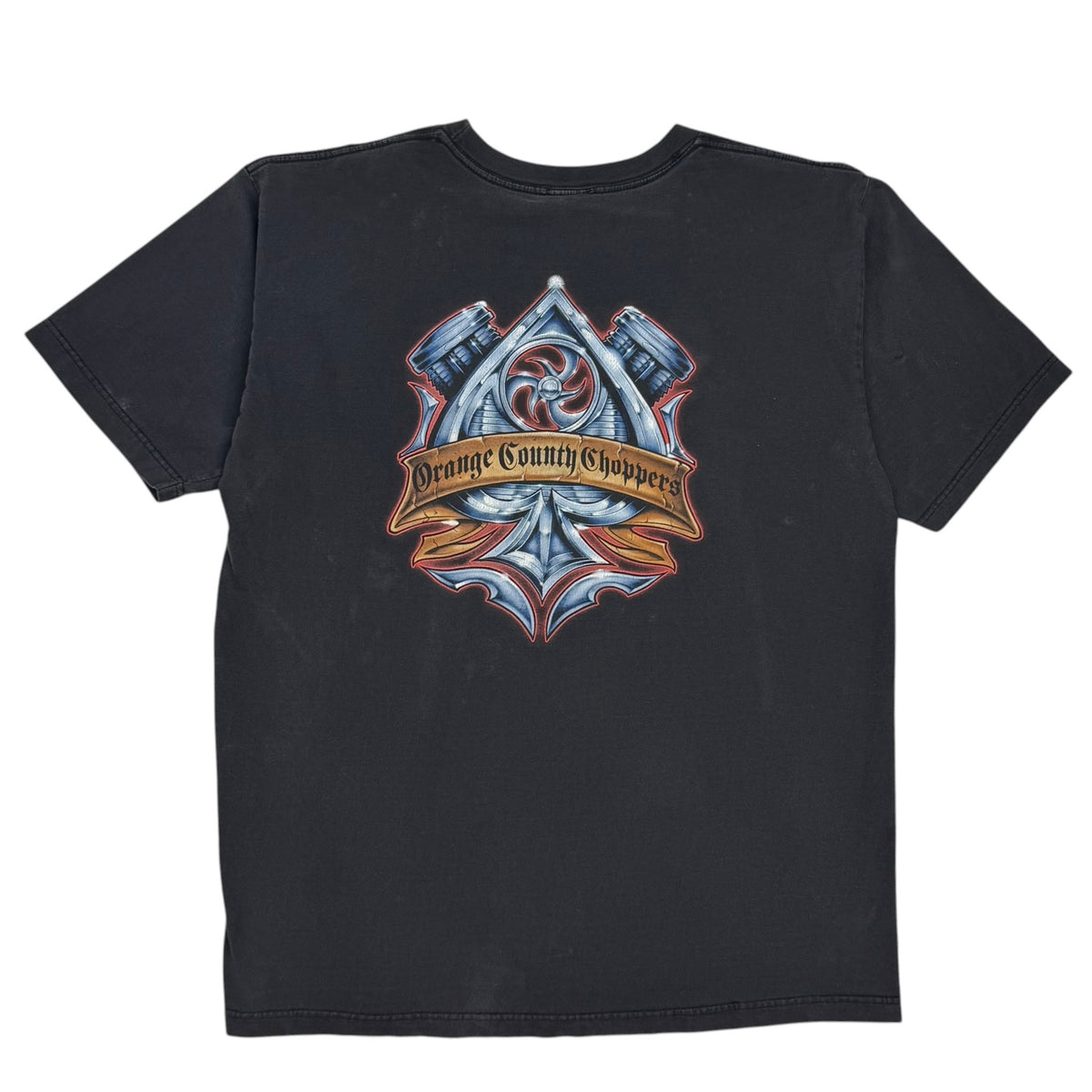 Vintage Orange County Choppers Spade Tee Black